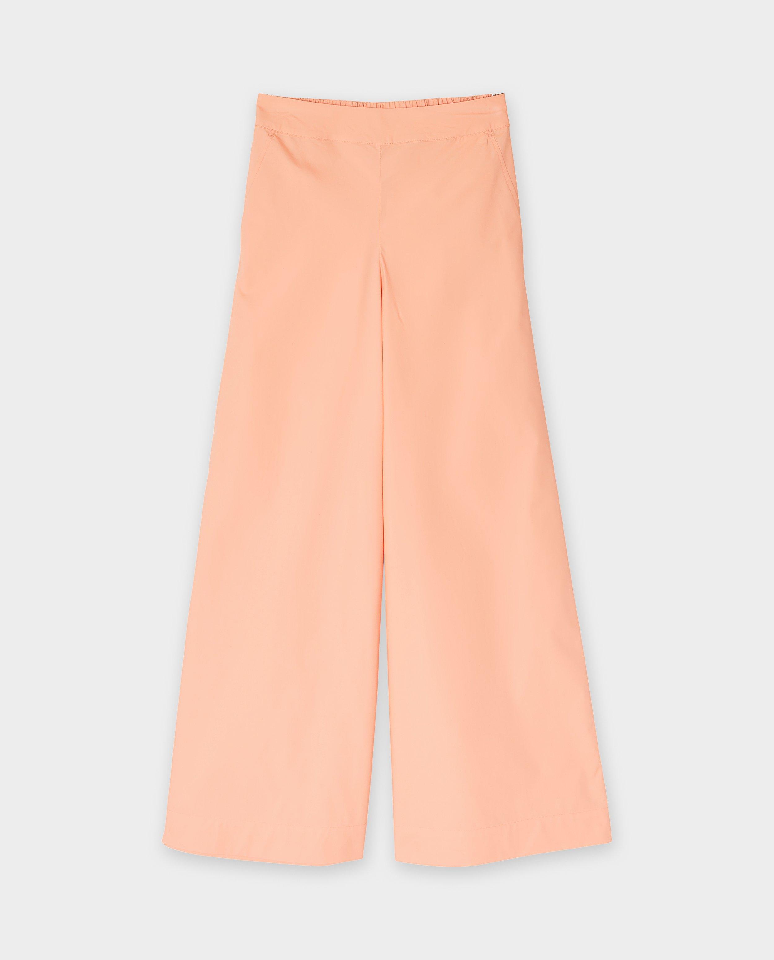 Broeken - Roze broek, extra wide fit