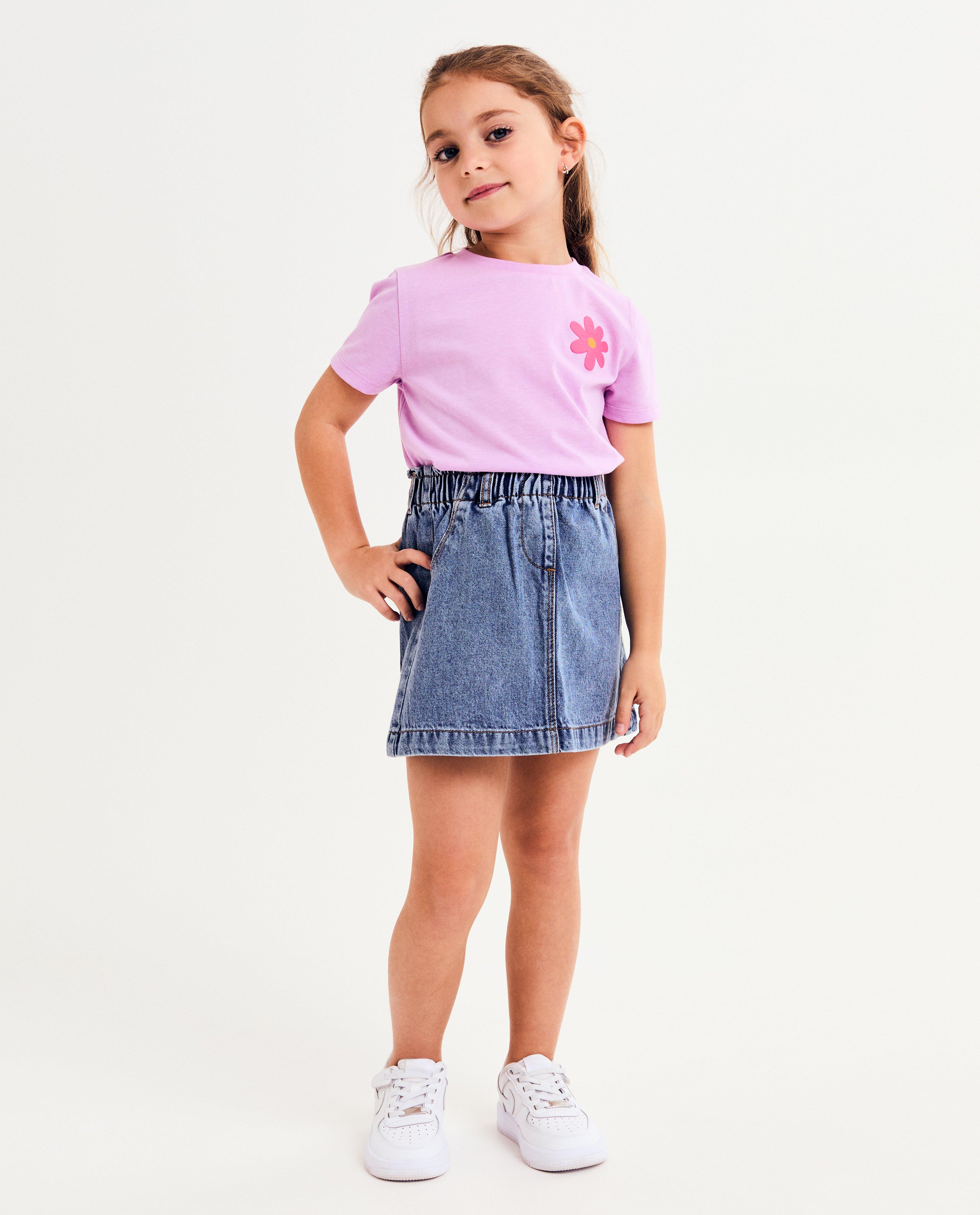 Blauwe jeansrok - null - Besties