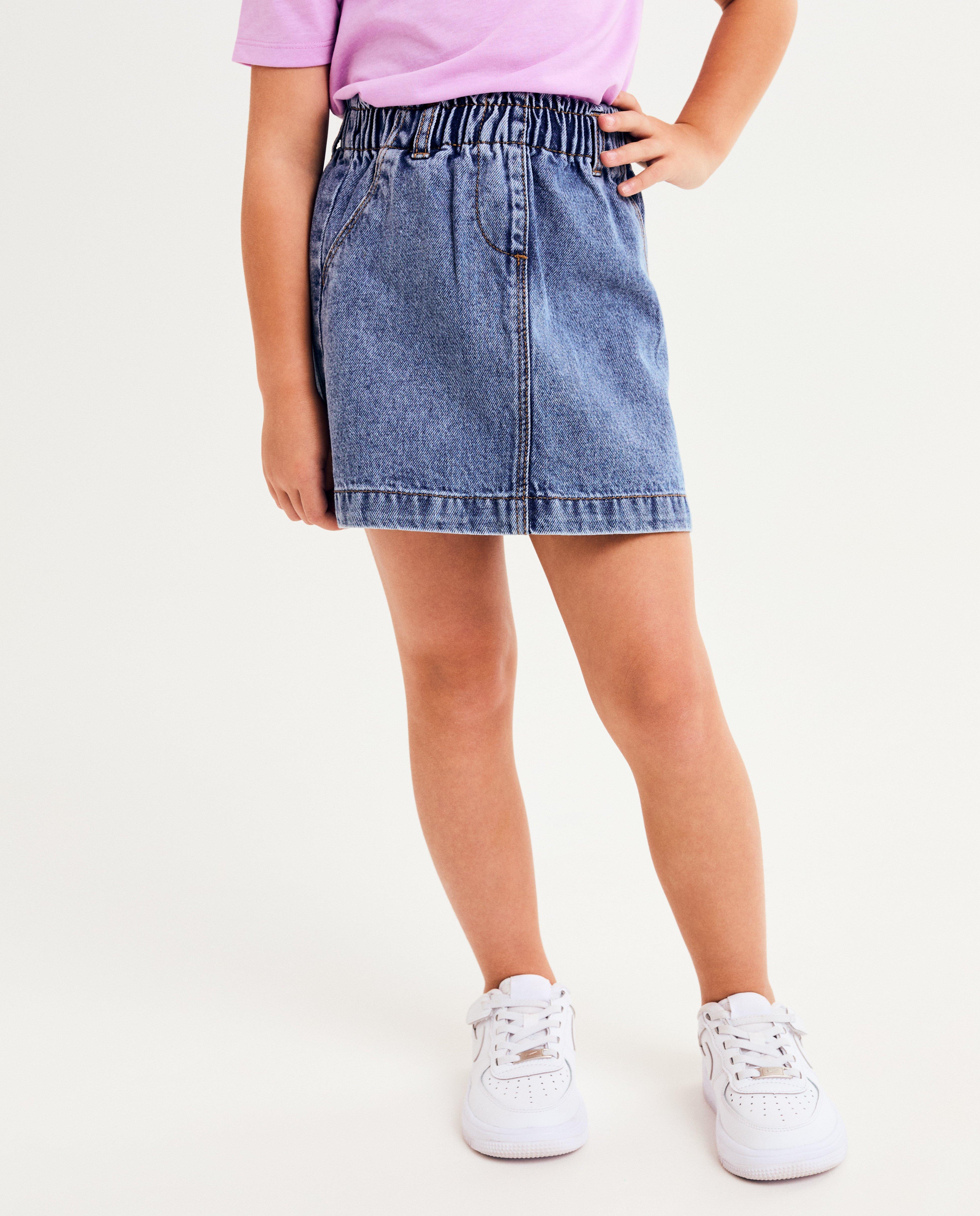 Rokken - Blauwe jeansrok