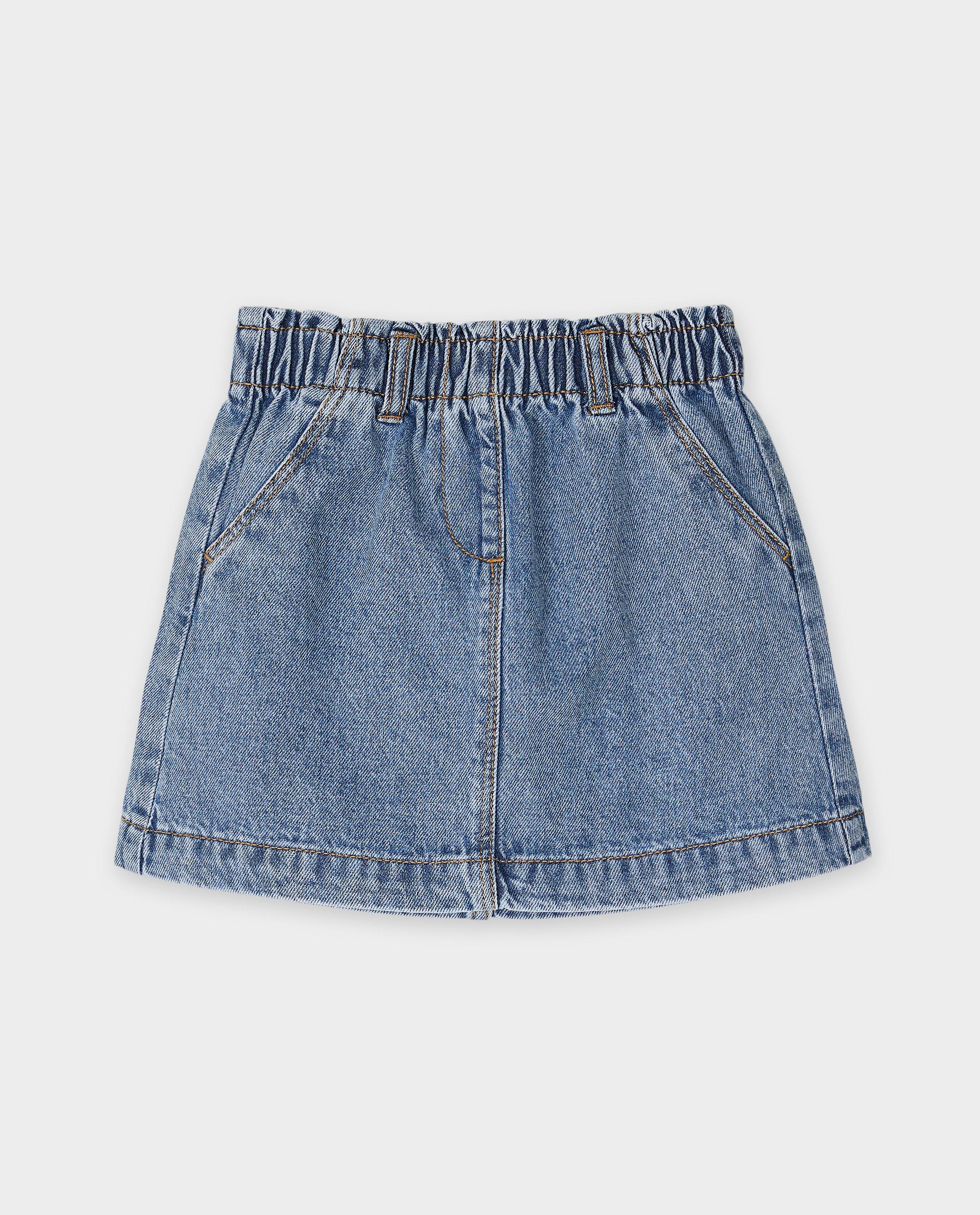 Rokken - Blauwe jeansrok