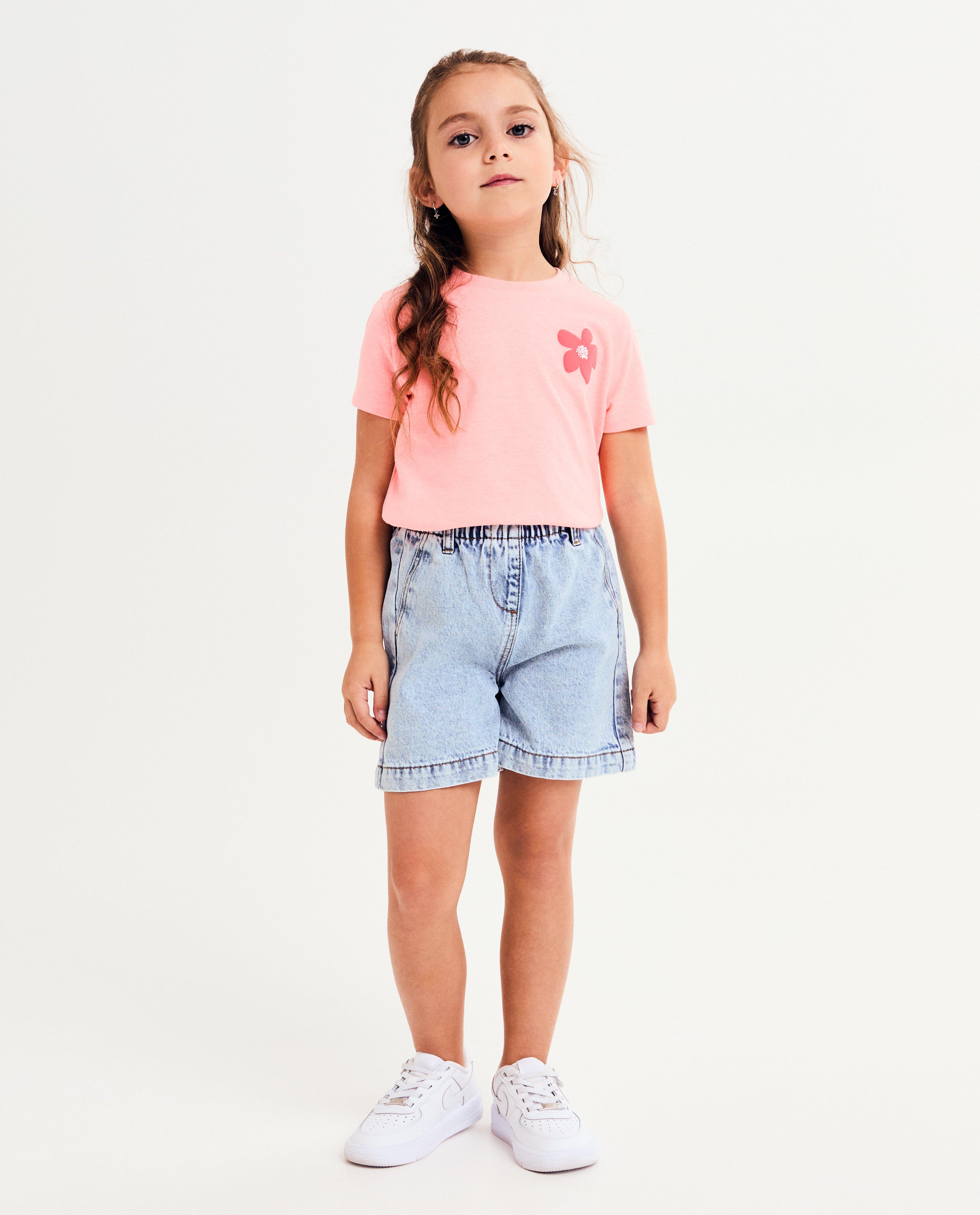 Blauwe jeansshort - null - Besties