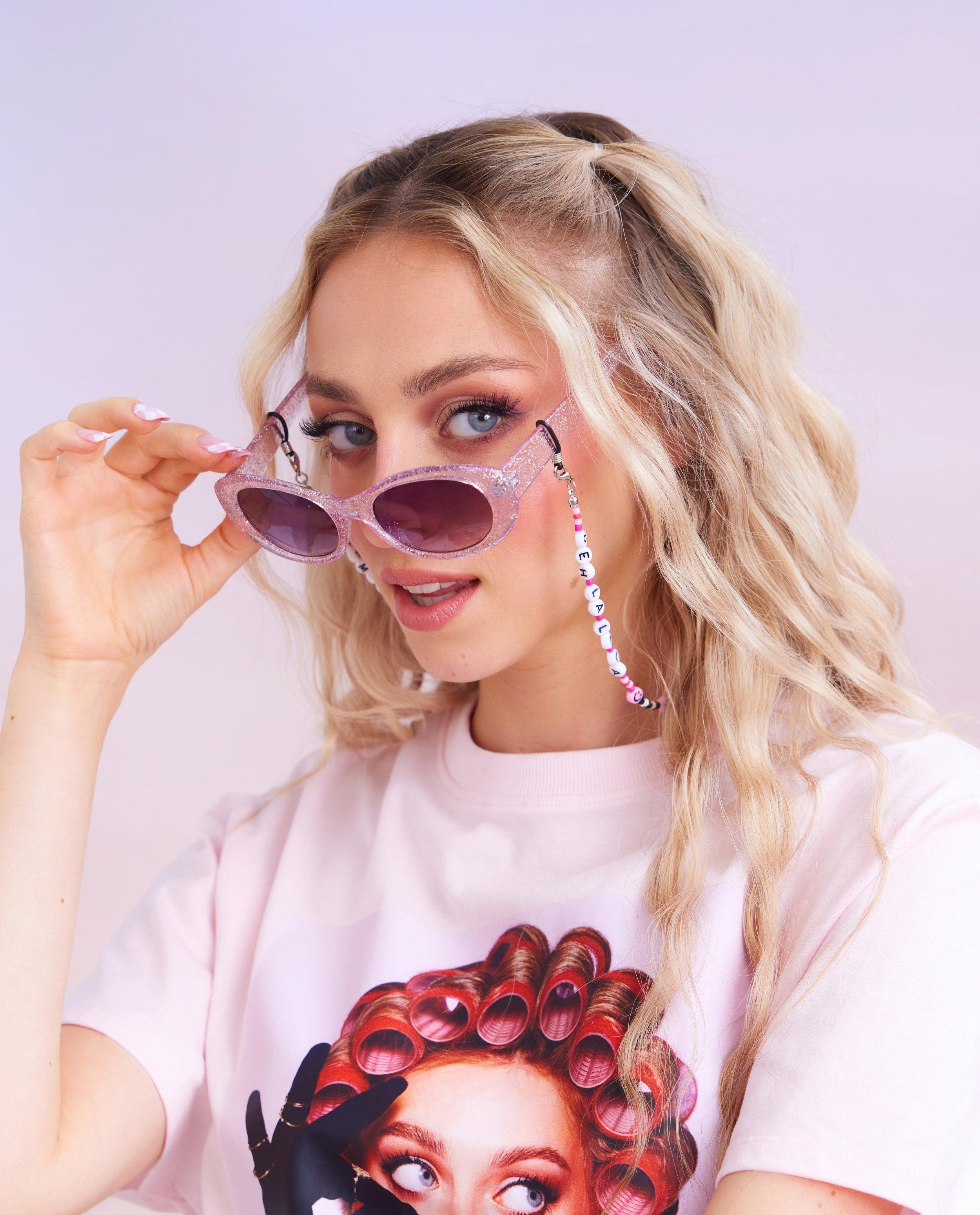 Zonnebril met glitter - null - CAMILLE