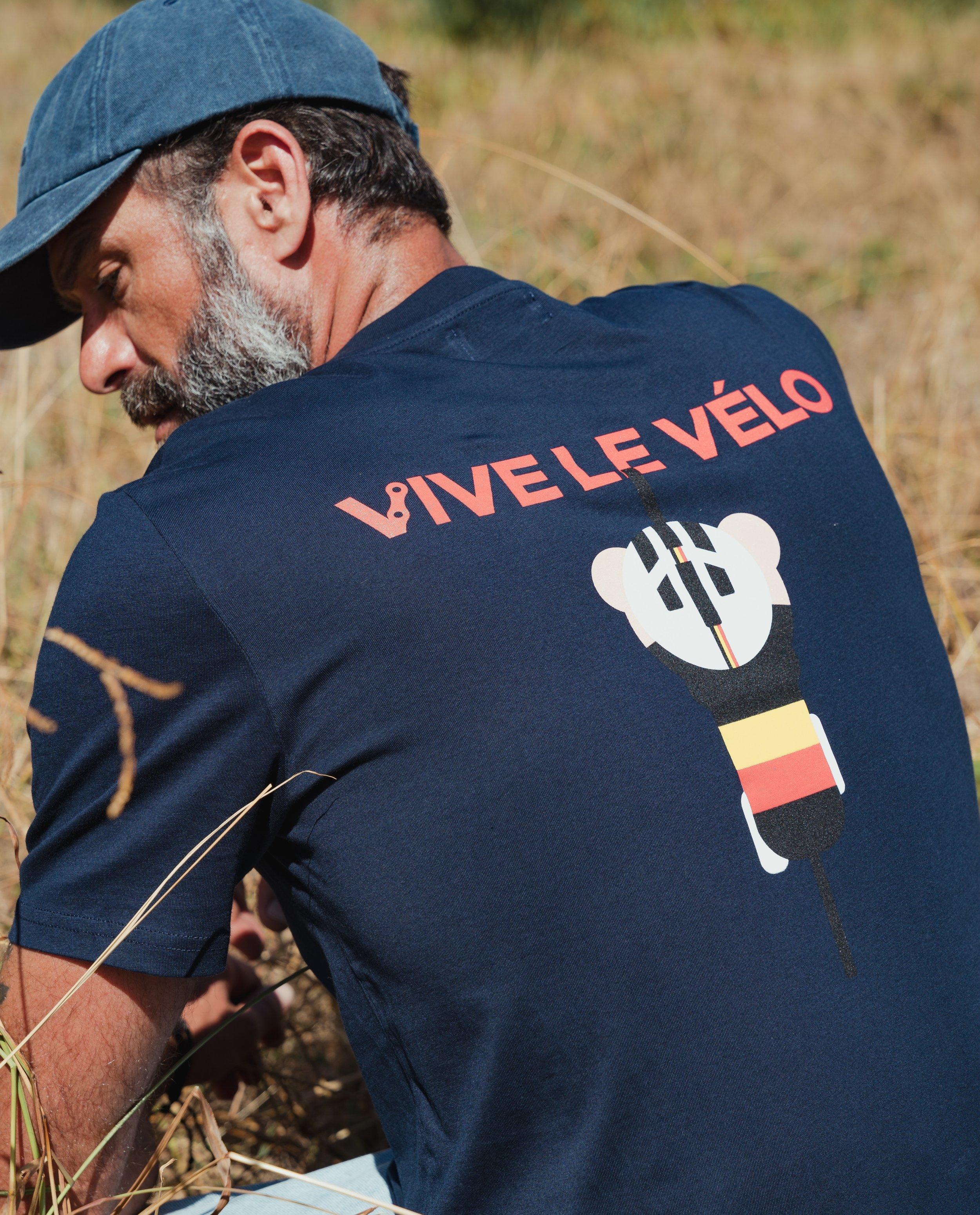 T-shirt met print - null - Vive le vélo