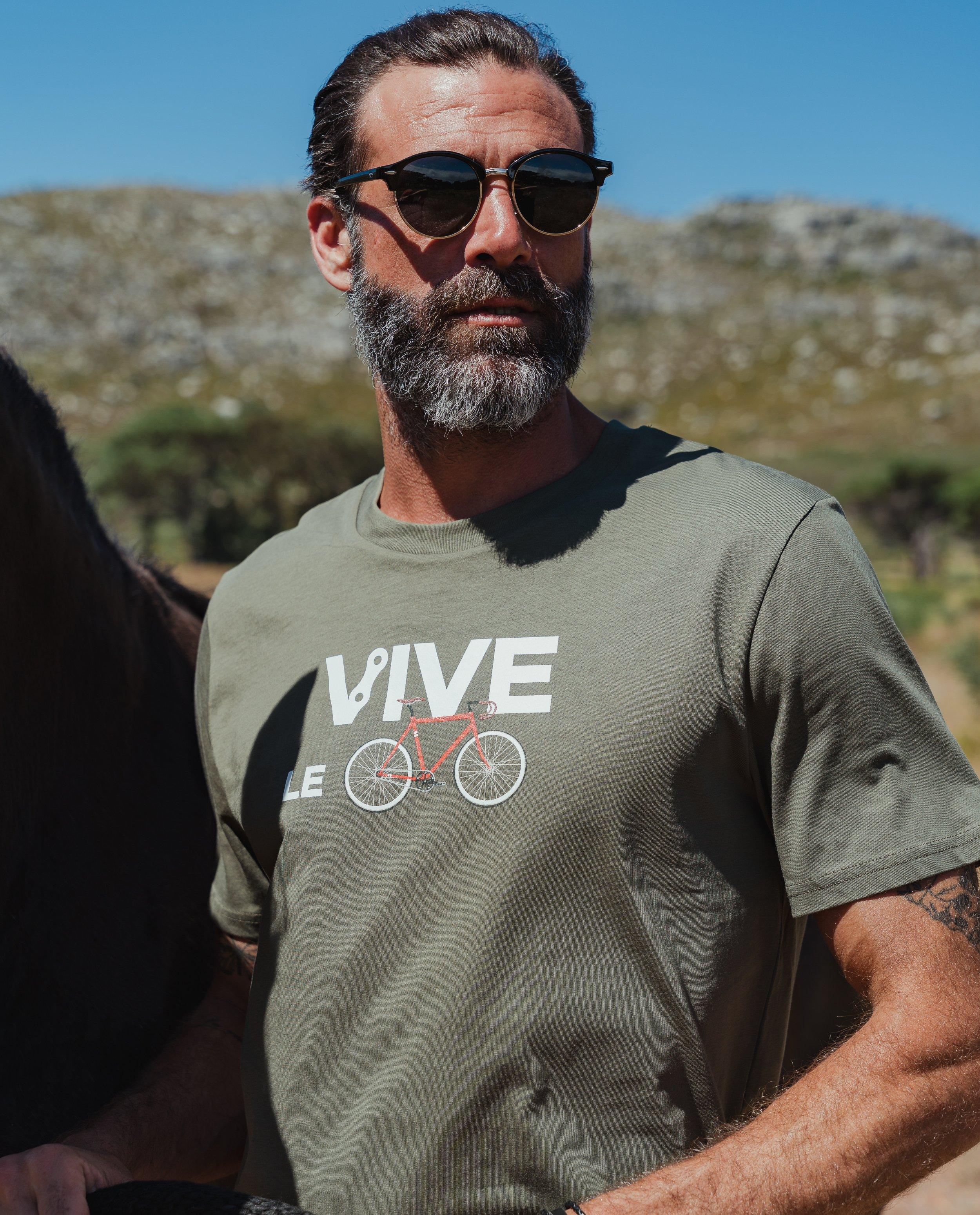 T-shirt met print - null - Vive le vélo