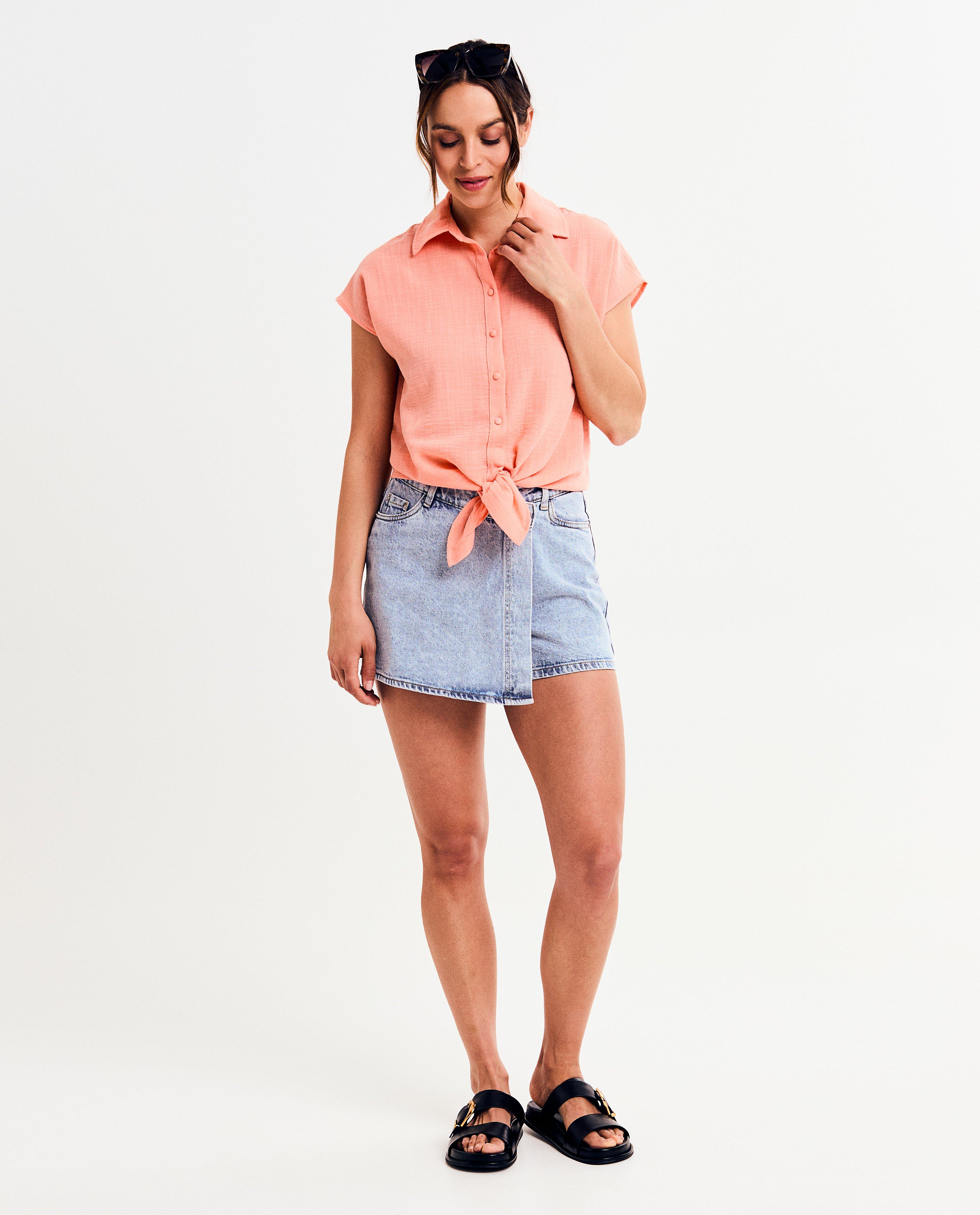 Hemden - Blouse met strik