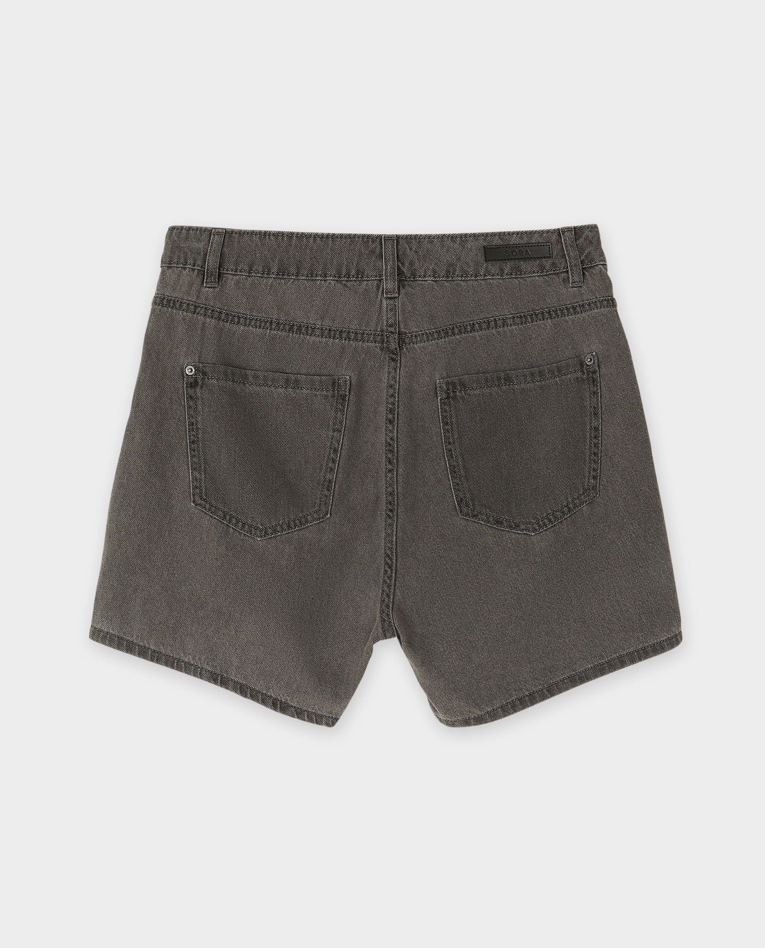 Shorten - Zwarte jeansskort