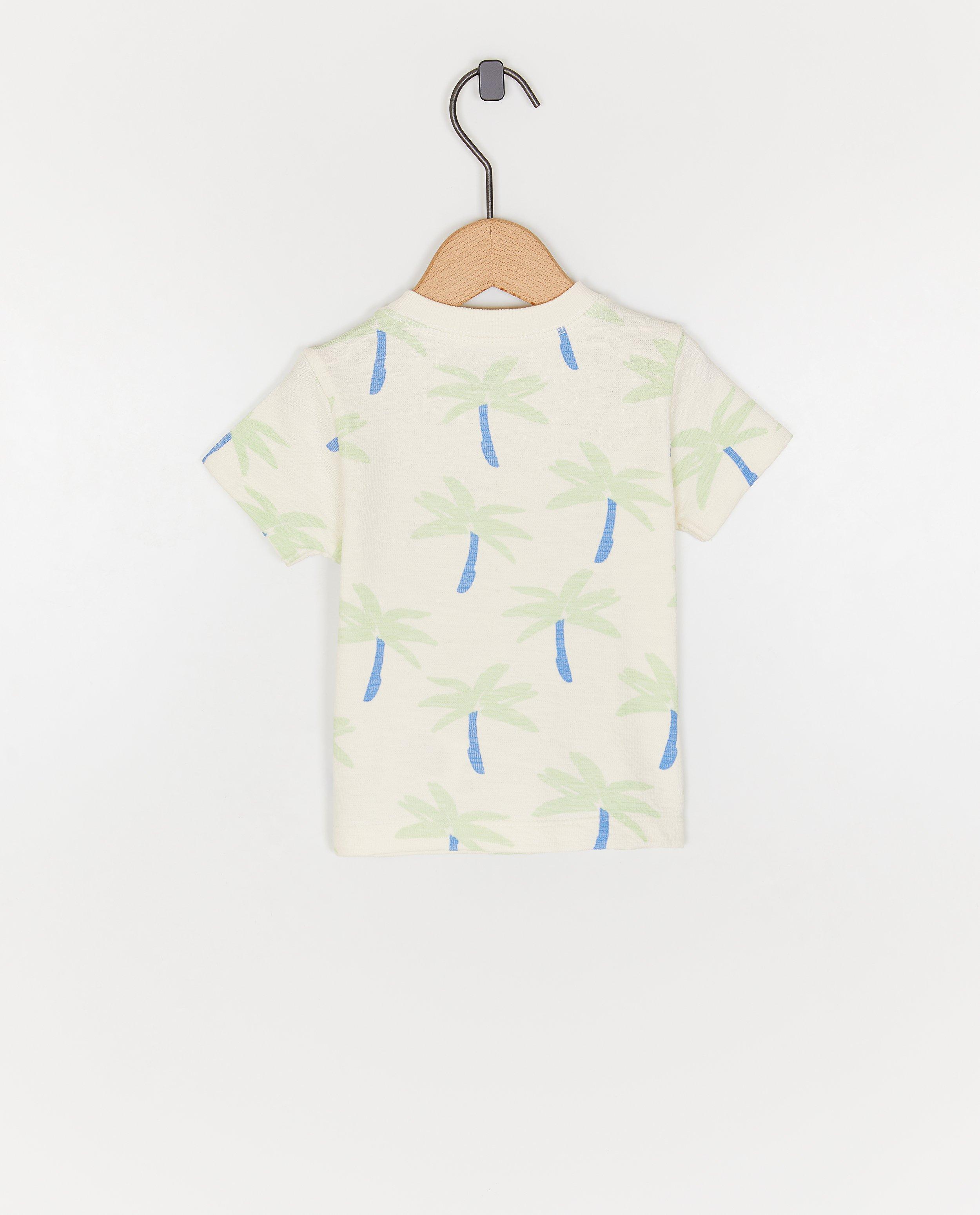 T-shirts - T-shirt met palmboomprint