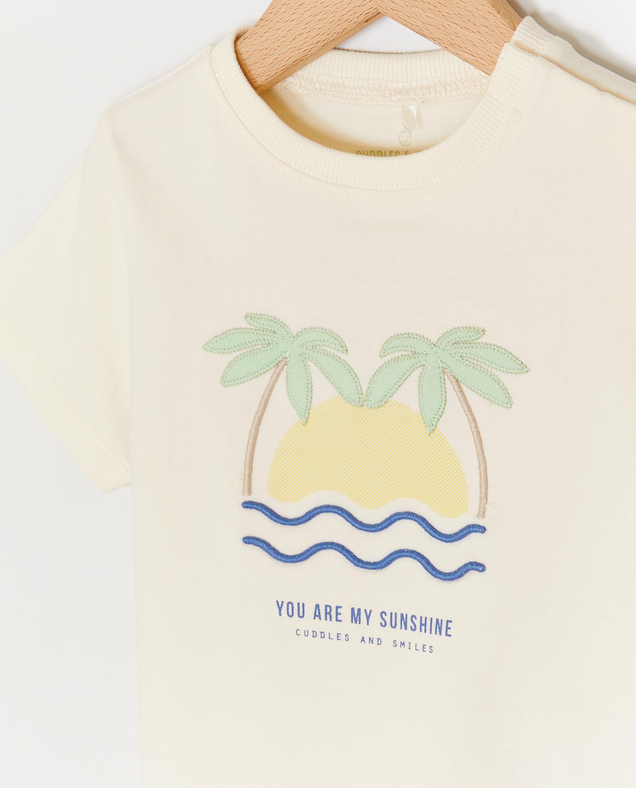 T-shirts - T-shirt met print zonsondergang