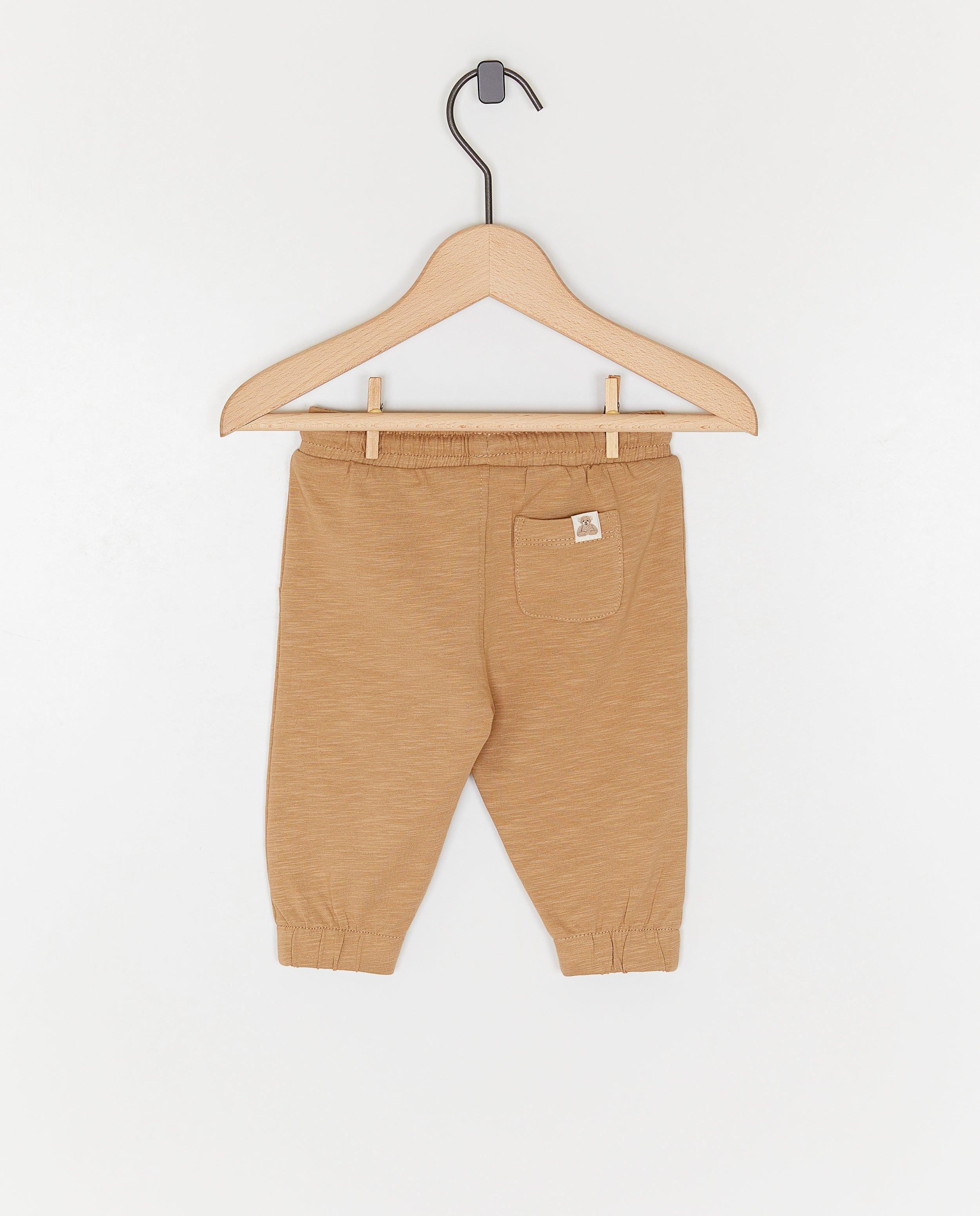 Broeken - Bruine joggingbroek