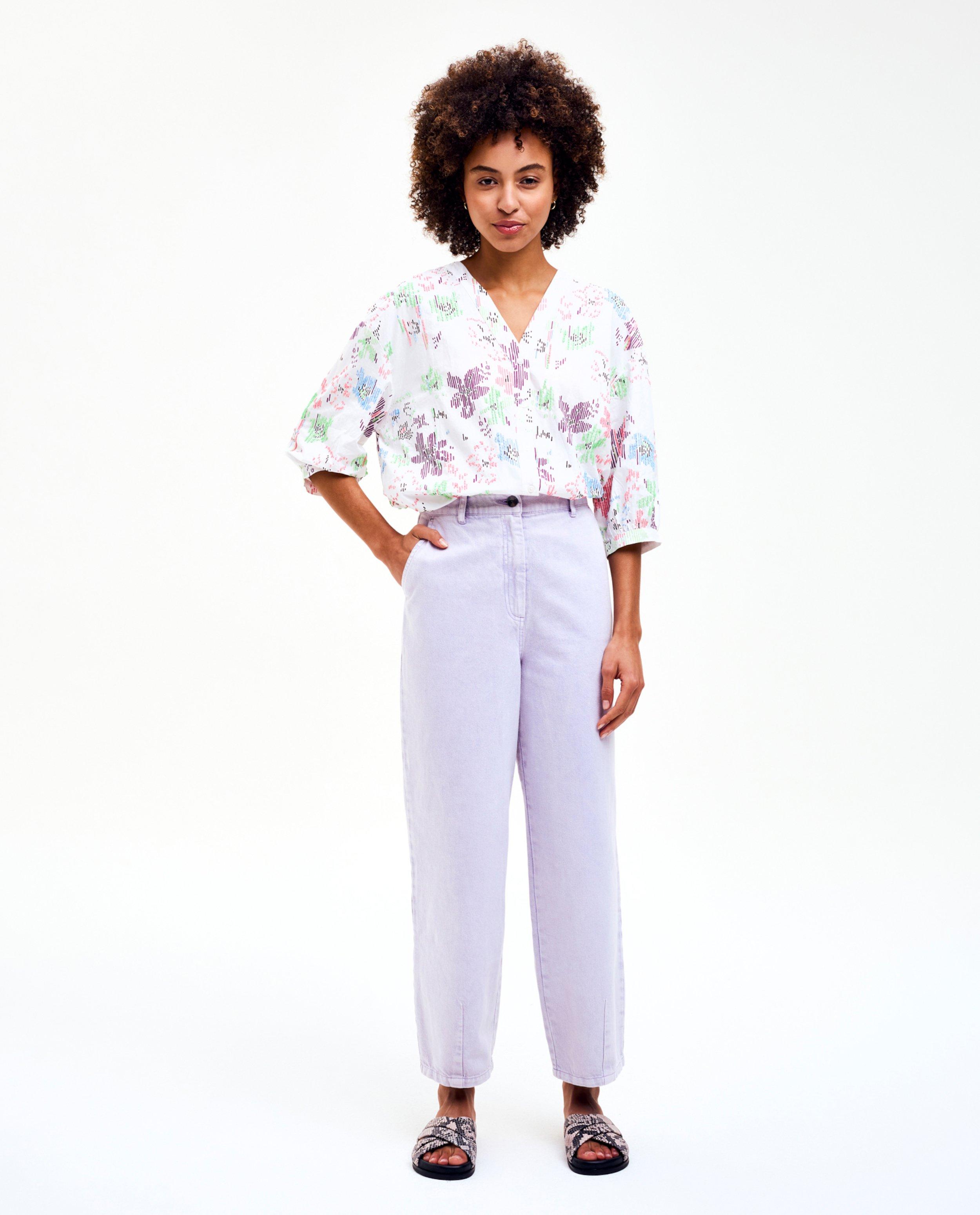 Hemden - Blouse met bloemenprint