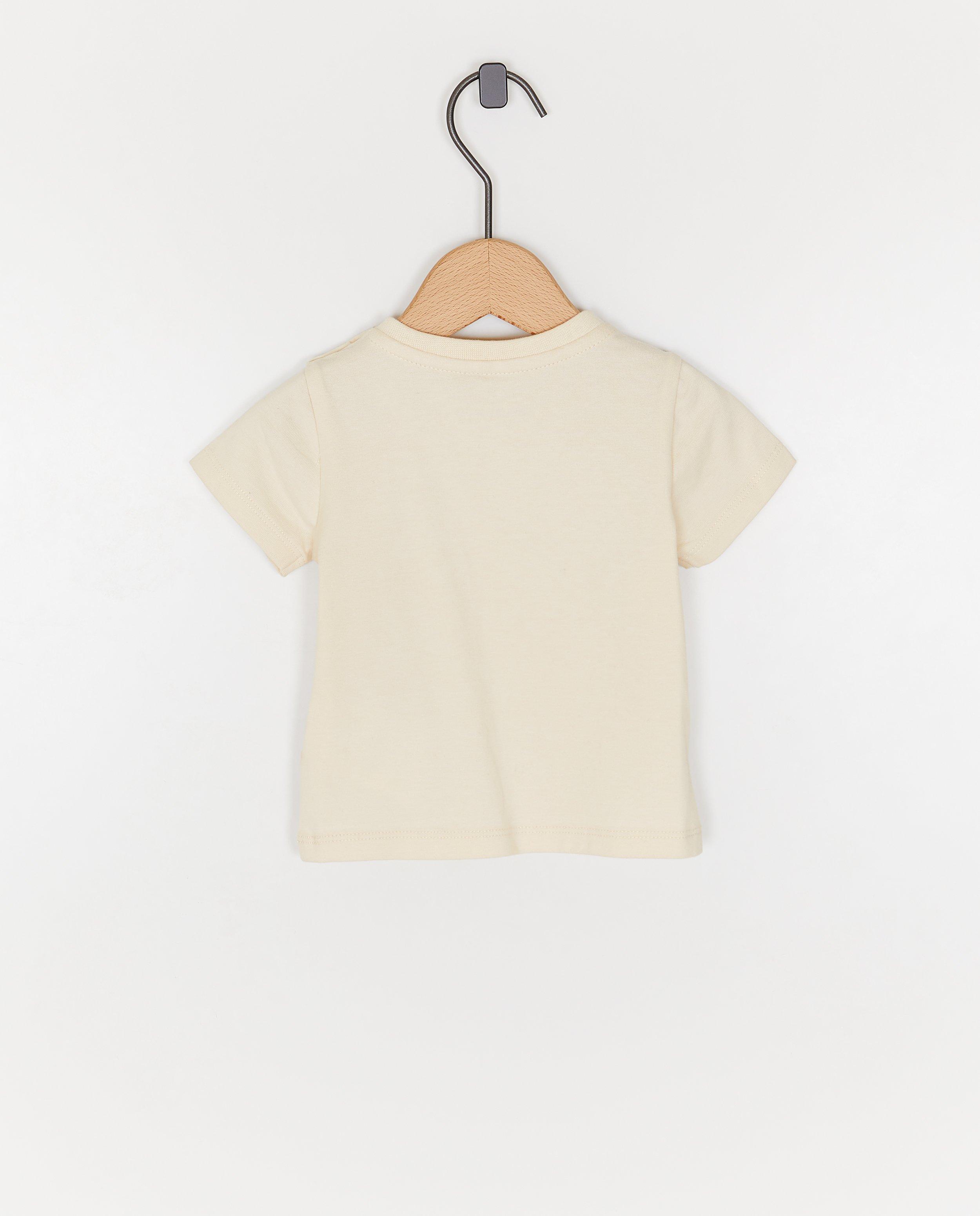 T-shirts - T-shirt met kleine print bloemen