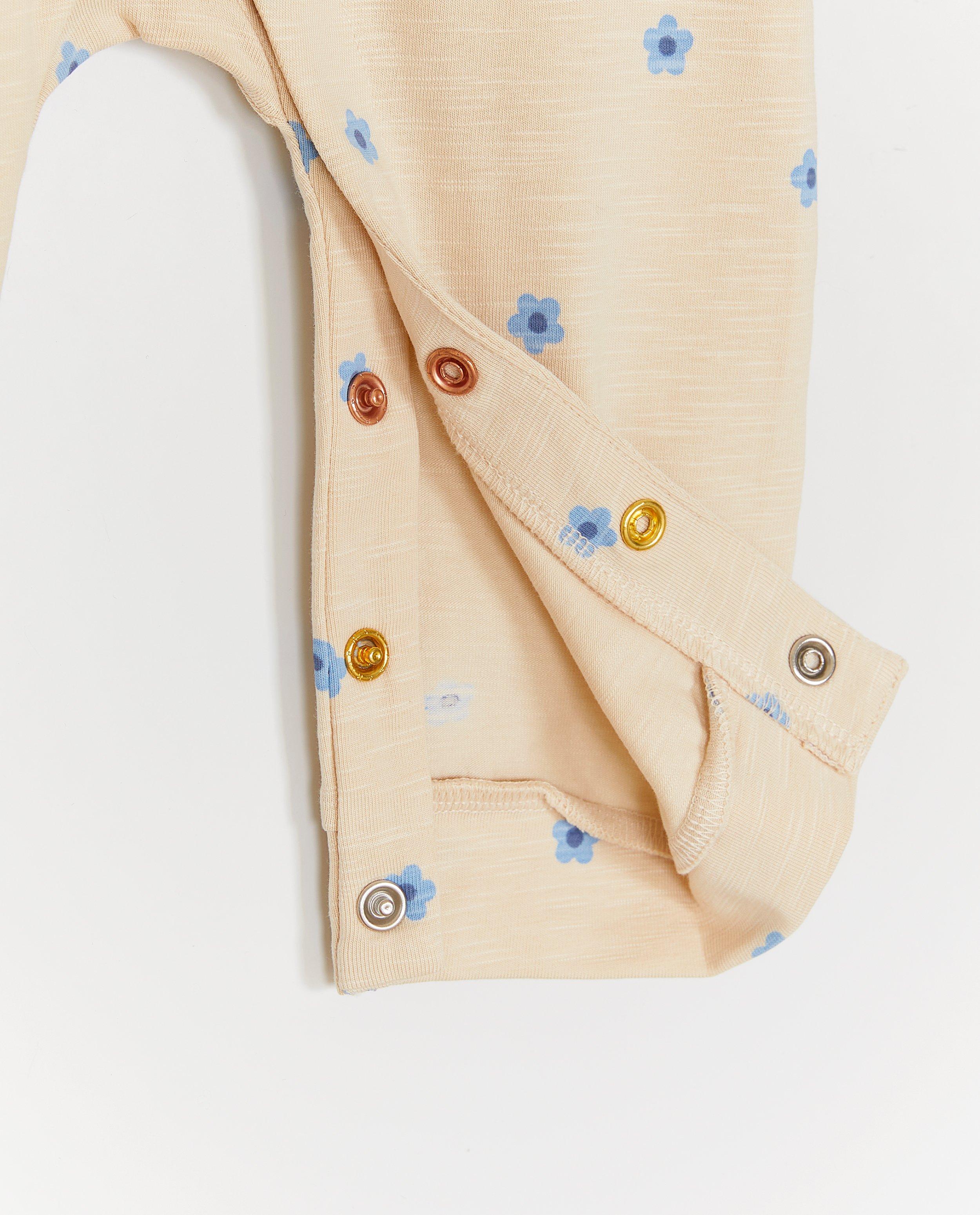 Jumpsuit - Kruippakje met bloemenprint