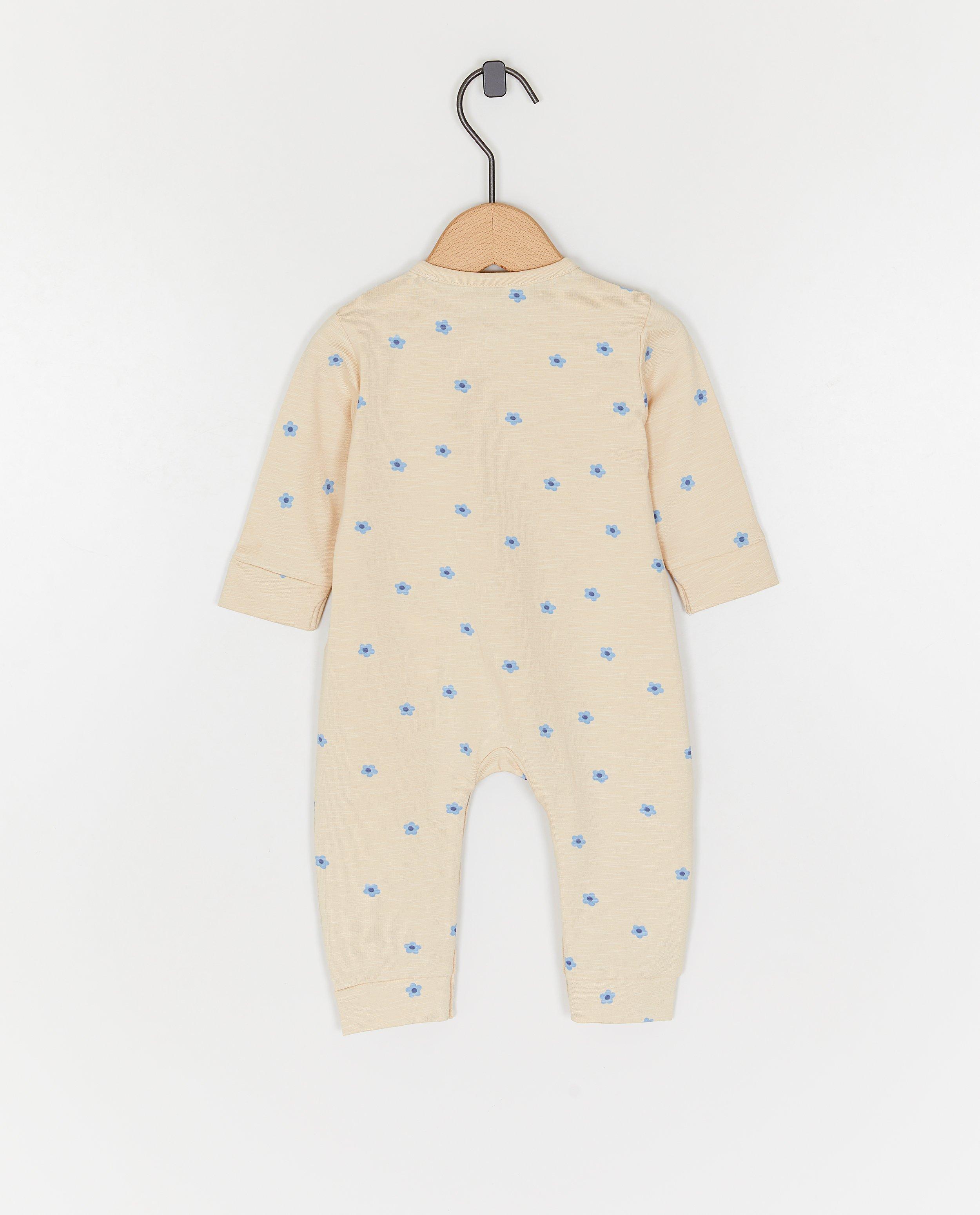 Jumpsuit - Kruippakje met bloemenprint