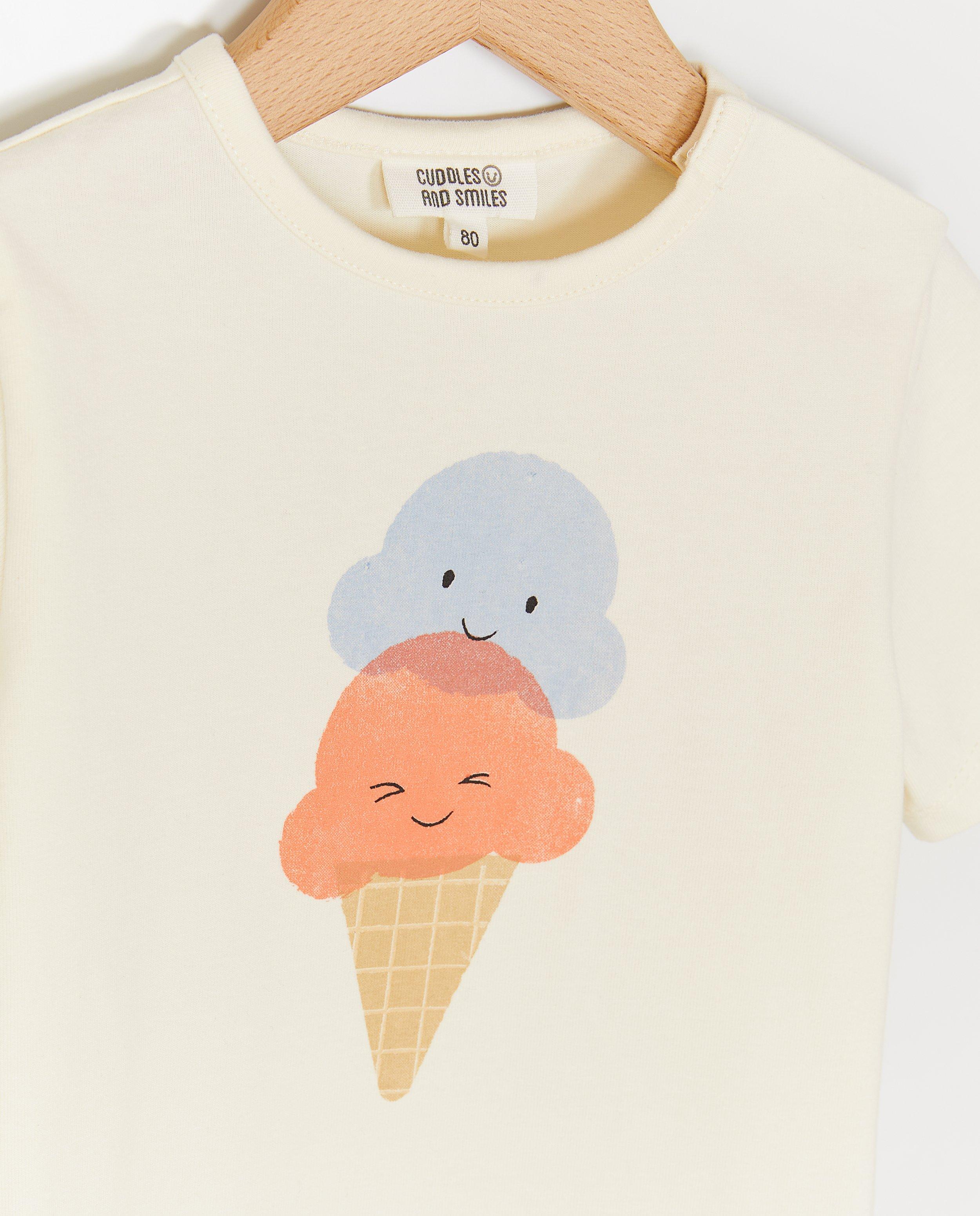 T-shirts - T-shirt met print ijsje