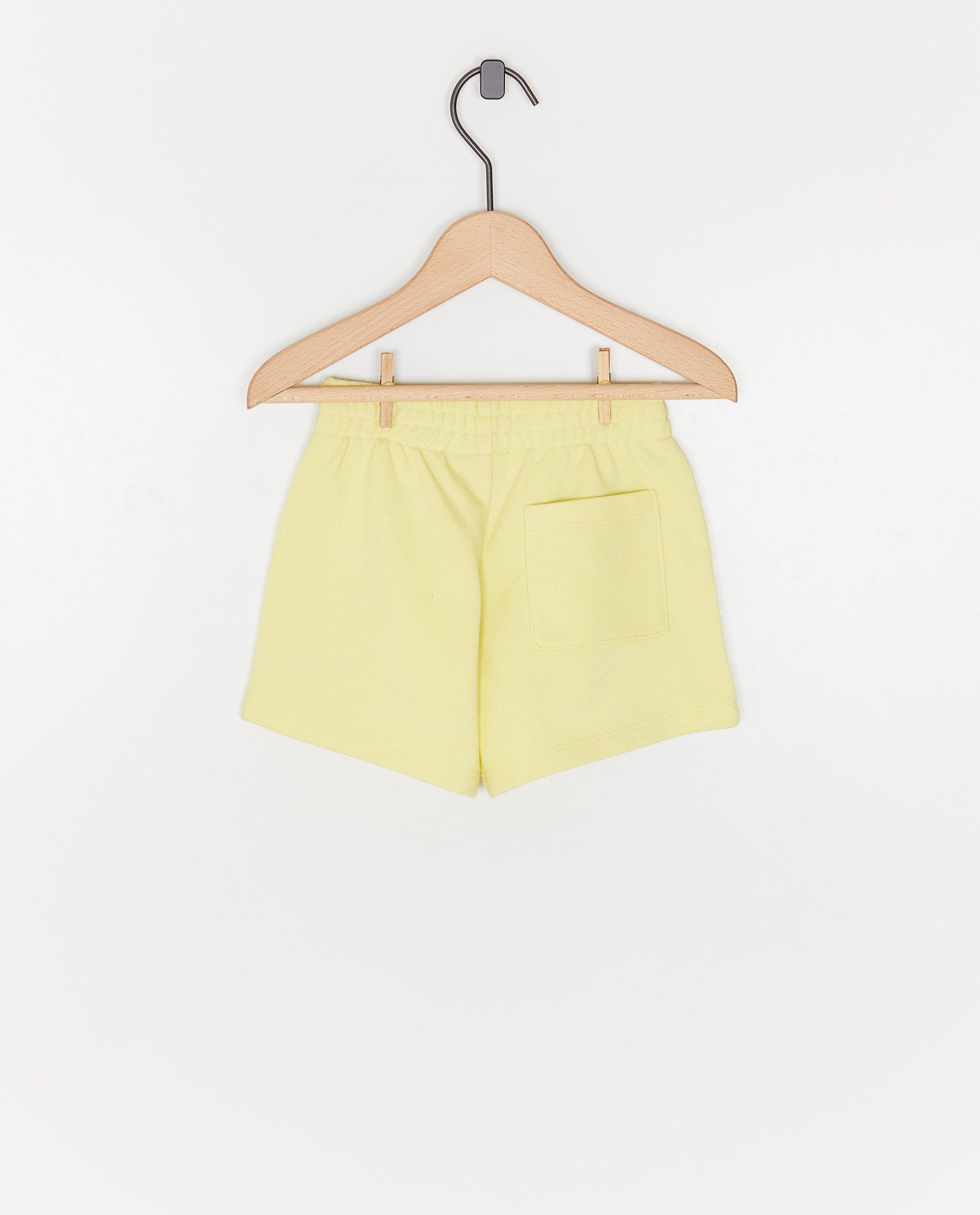 Shorts - Short avec smiley brodé