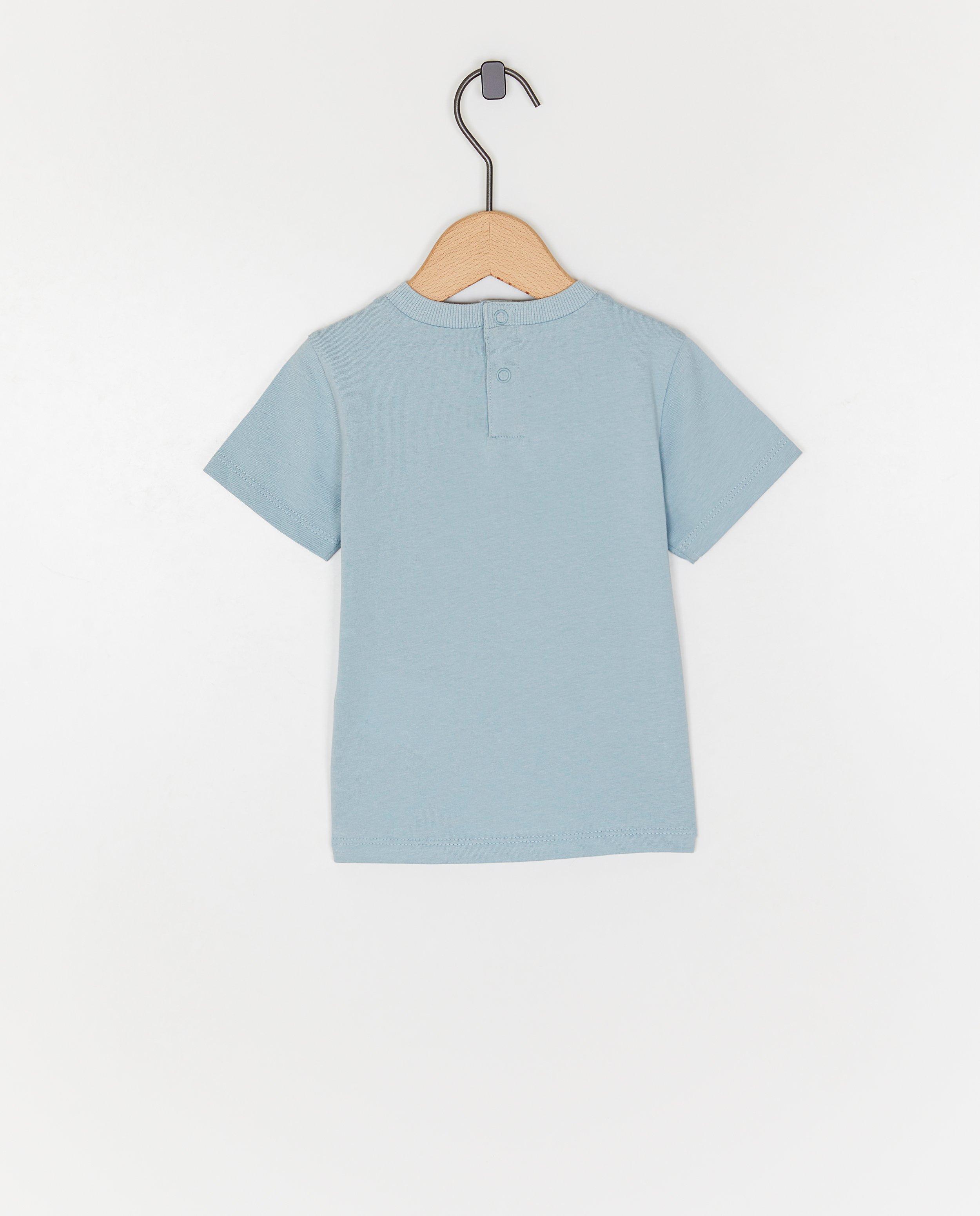 T-shirts - T-shirt met retro print zon