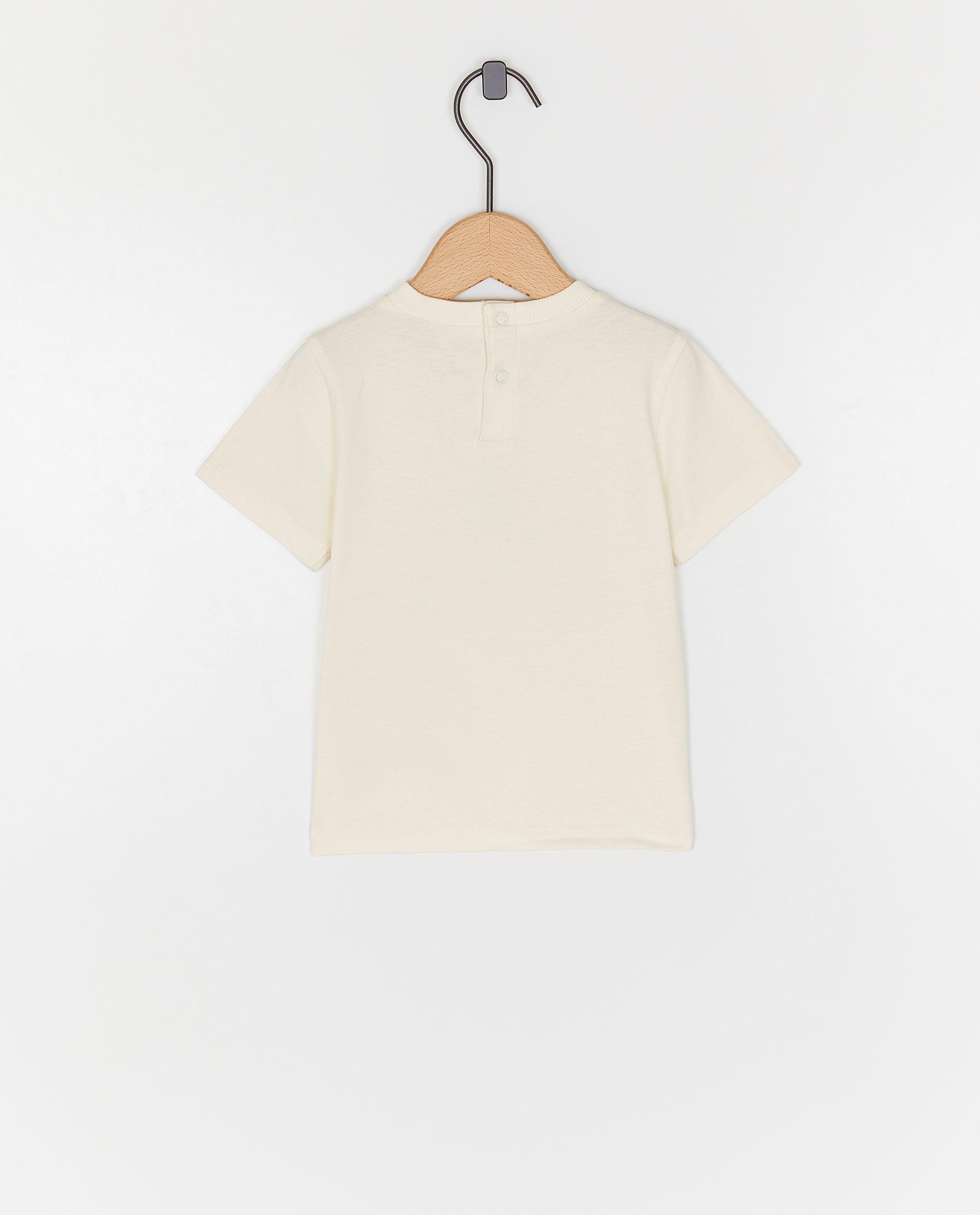 T-shirts - T-shirt met retro print zon