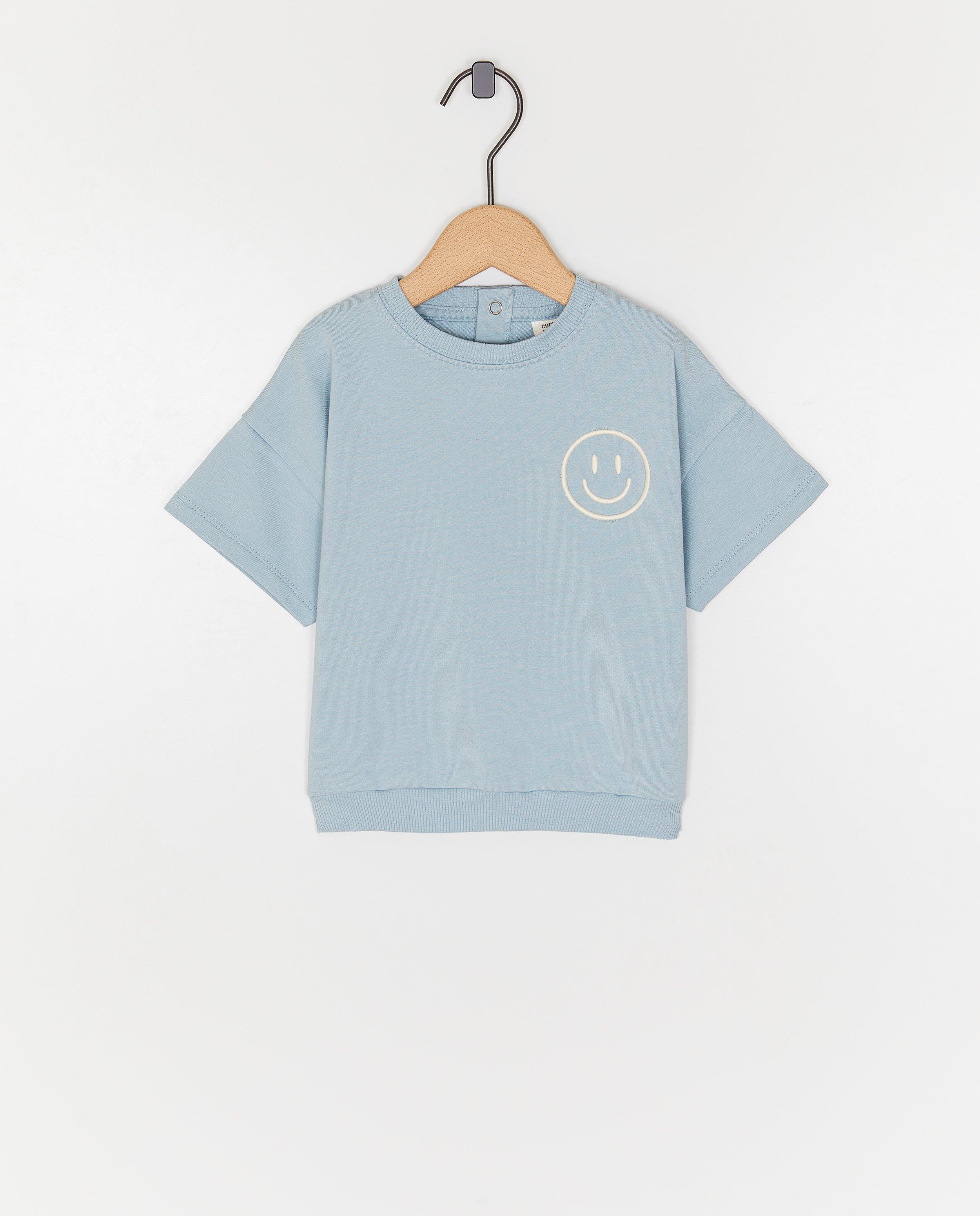 T-shirt van sweatstof - null - Cuddles and Smiles