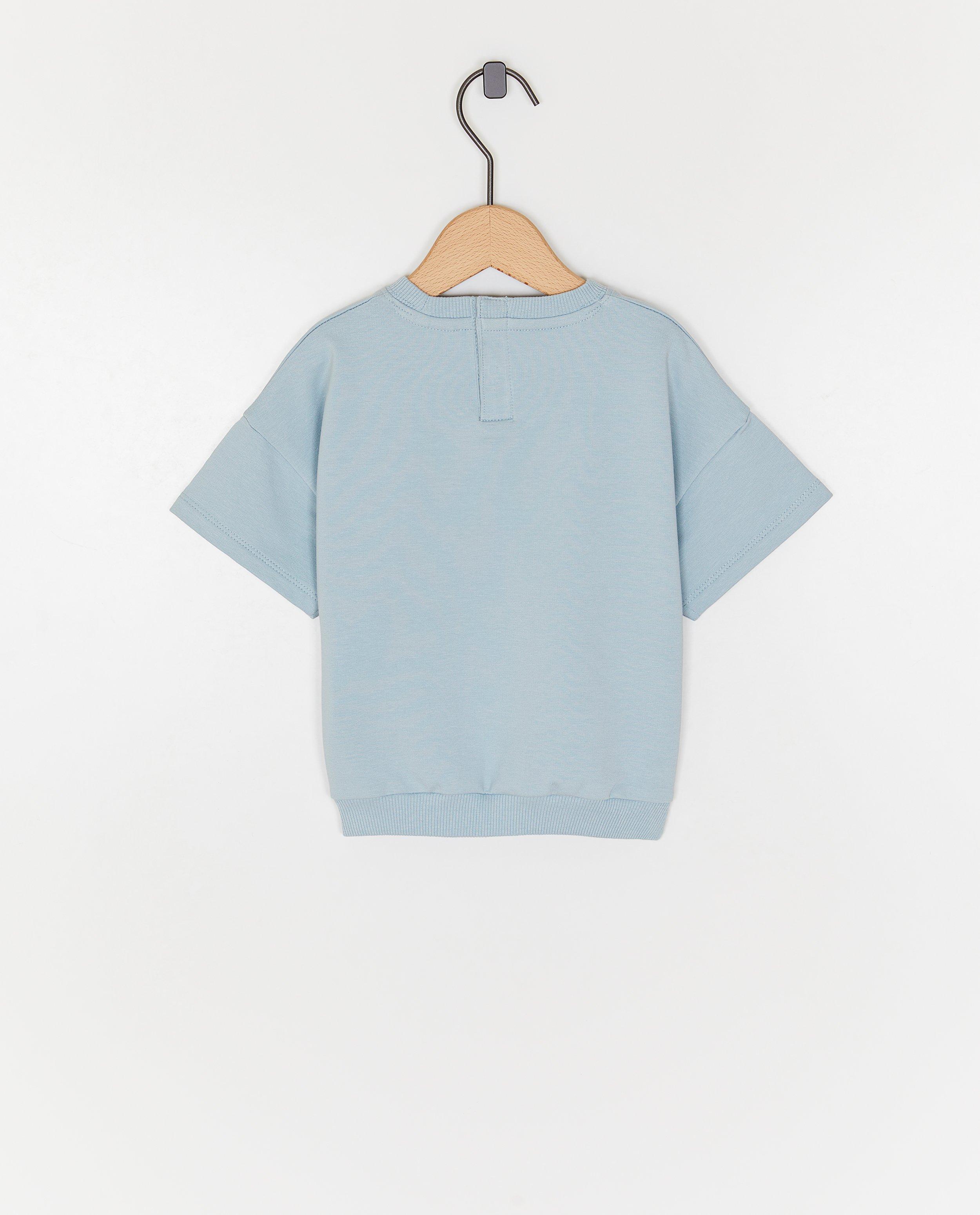 T-shirts - T-shirt van sweatstof