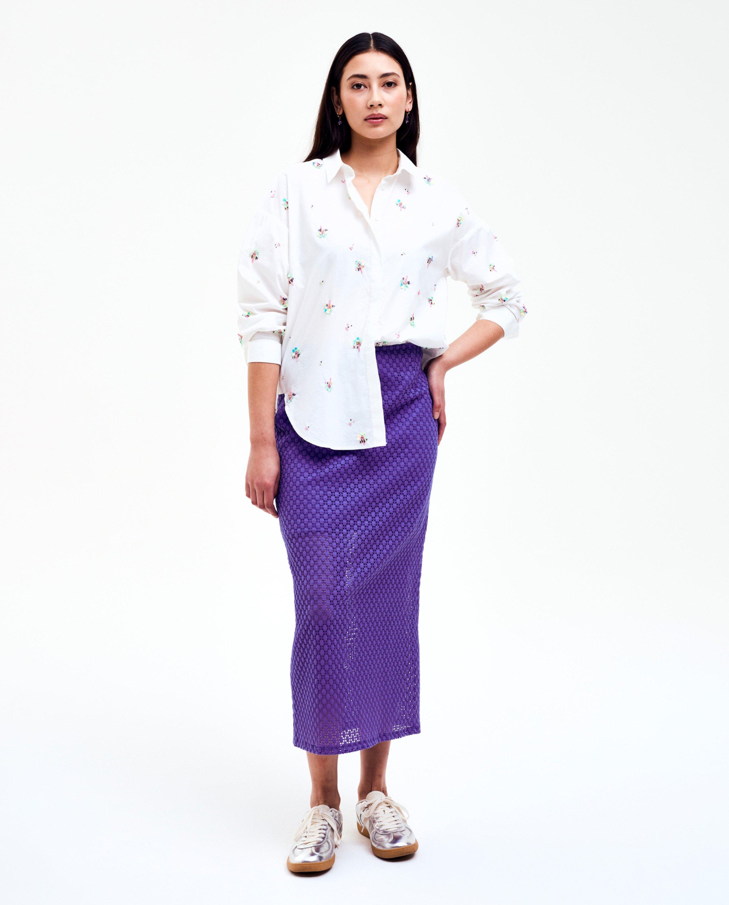 Hemden - Blouse met structuur