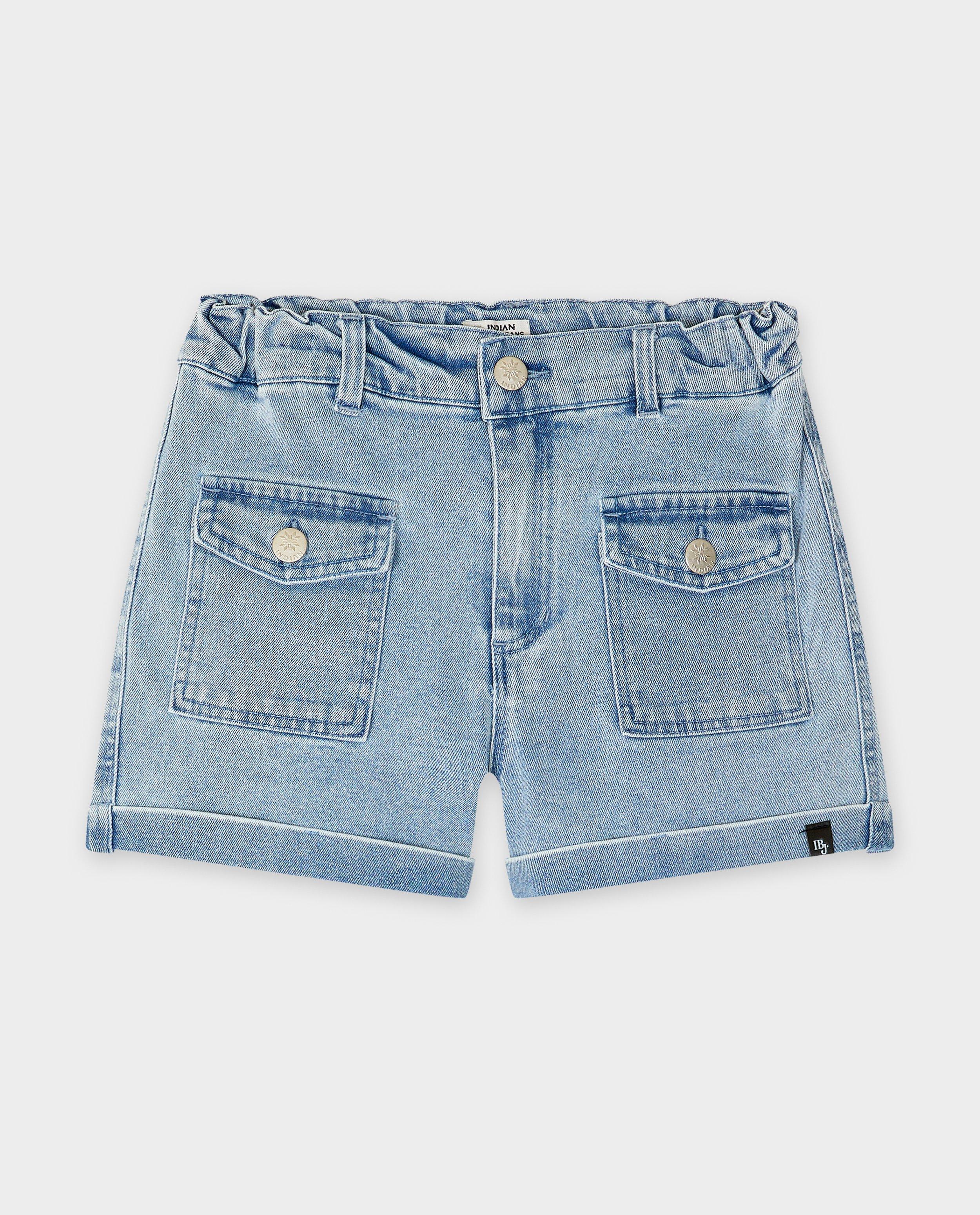 Blauwe jeansshort - null - Indian Blue Jeans
