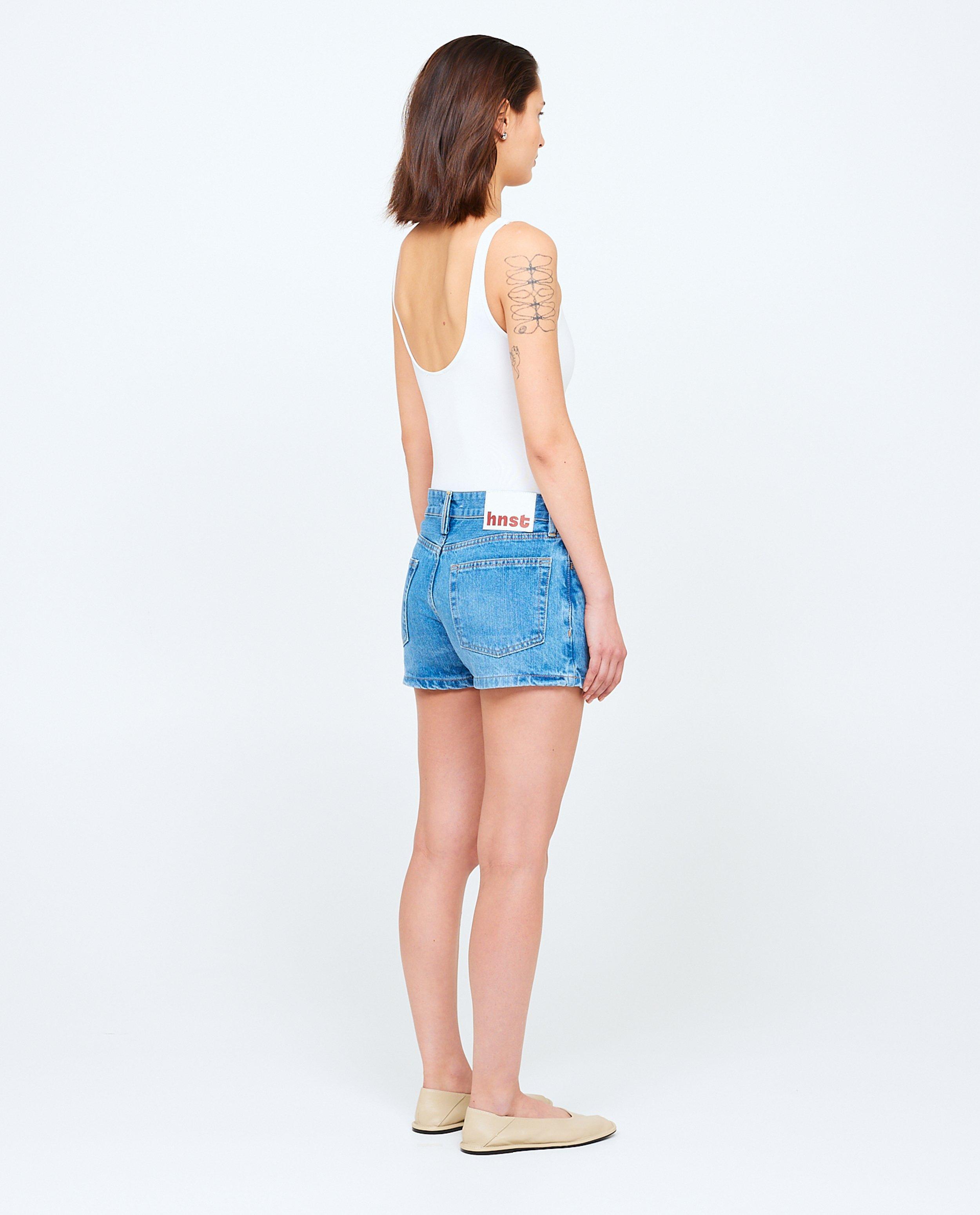 Shorts - Skort en jeans bleu