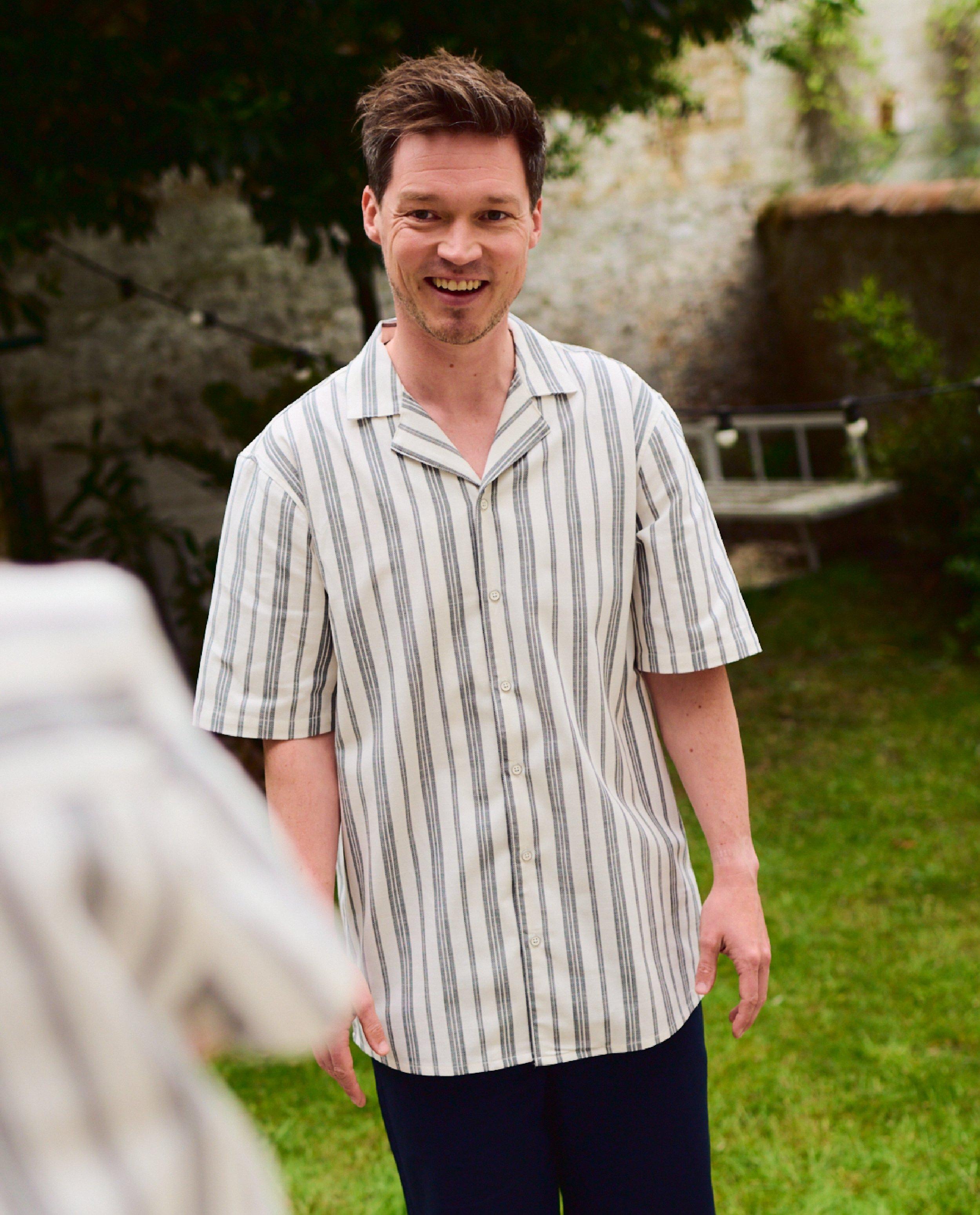 Chemise rayée, regular fit, S-XXXL - null - Familystories