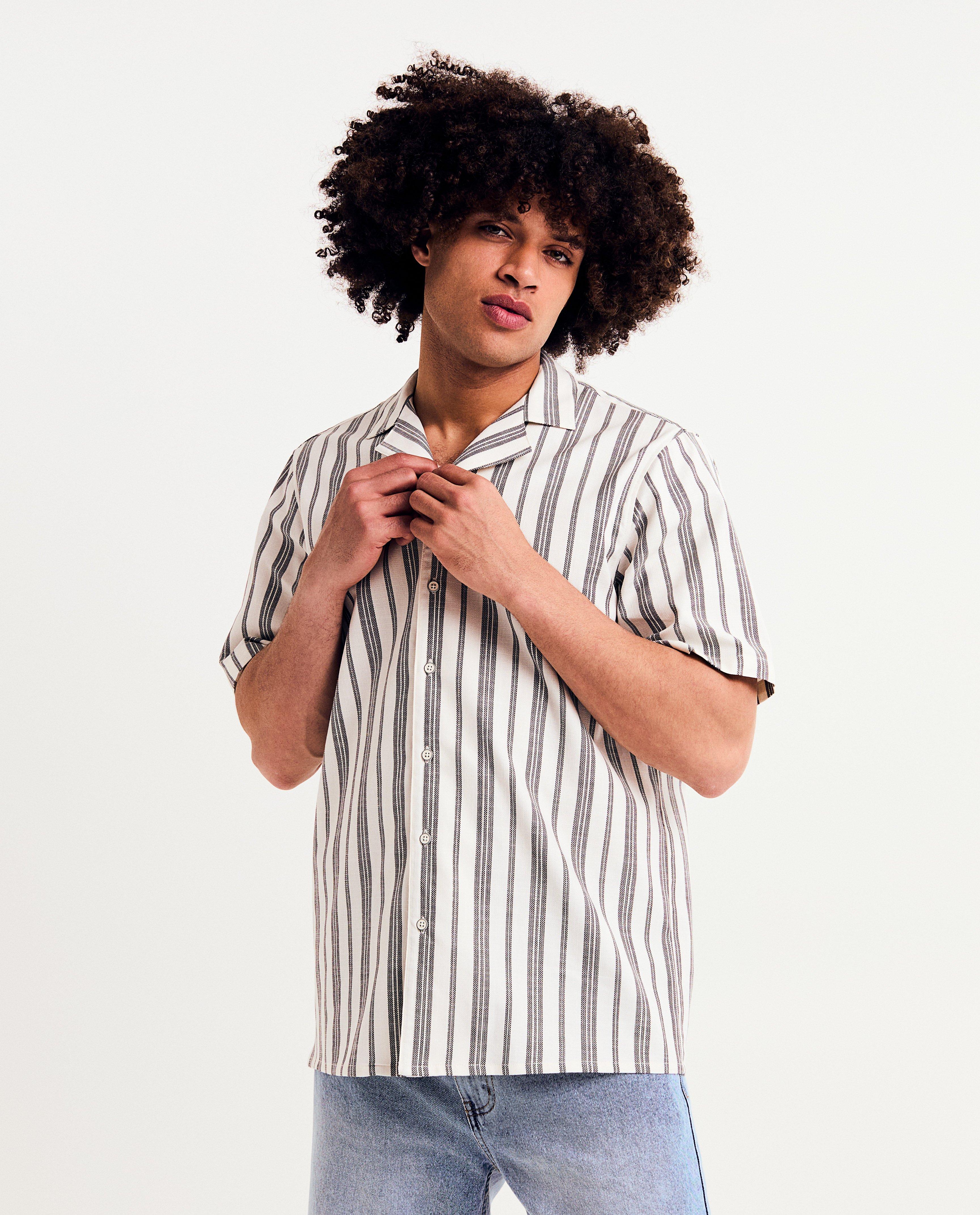 Hemden - Hemd met strepen, regular fit, S-XXXL