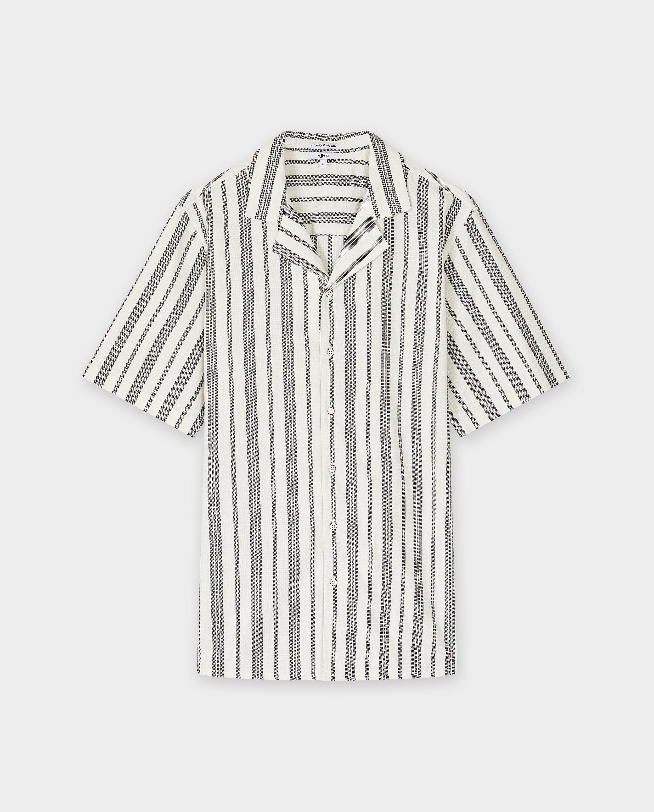 Chemises - Hemd met strepen, coupe régulière, S-XXXL