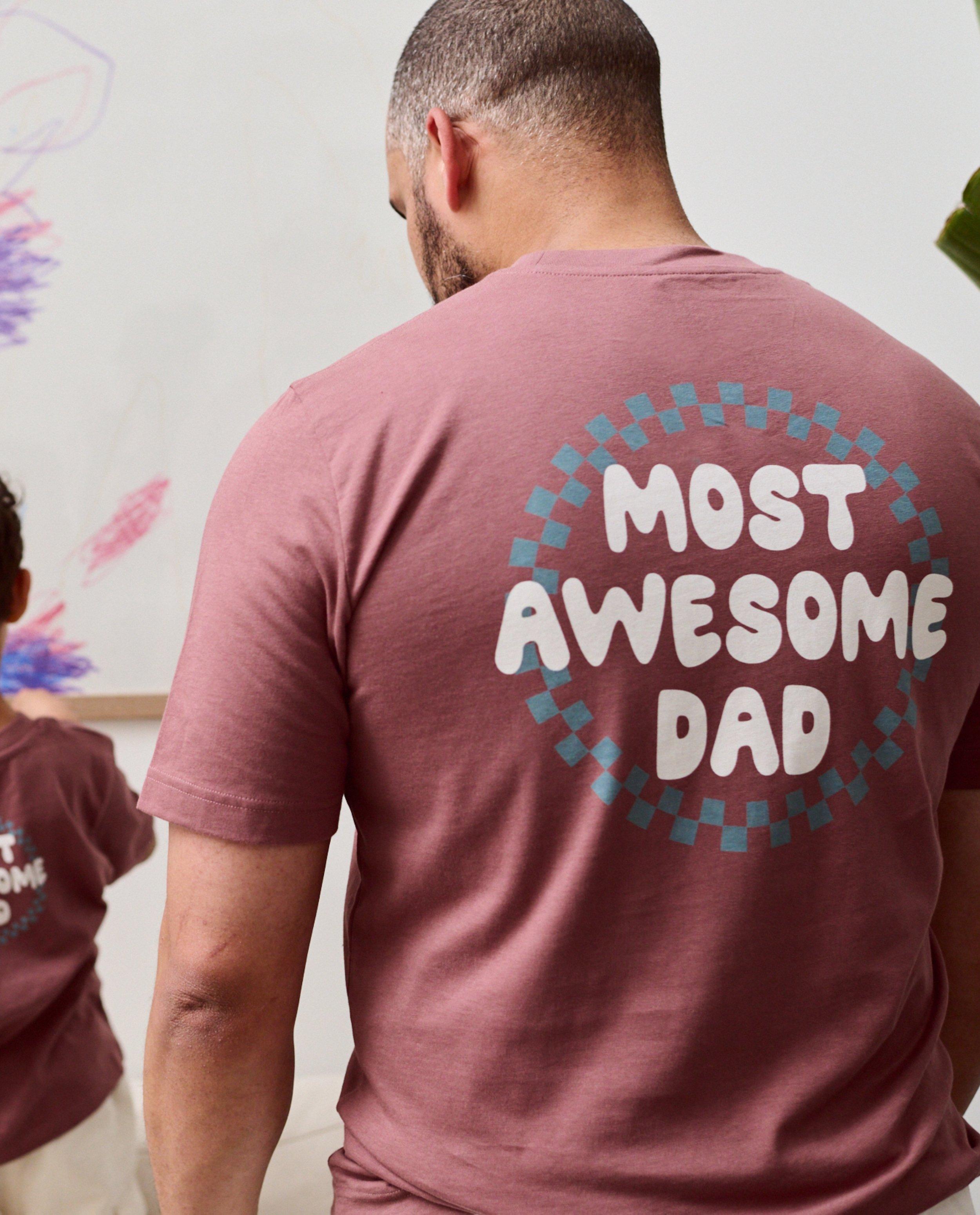 Biokatoenen T-shirt met backprint, S-XXXL - null - Familystories