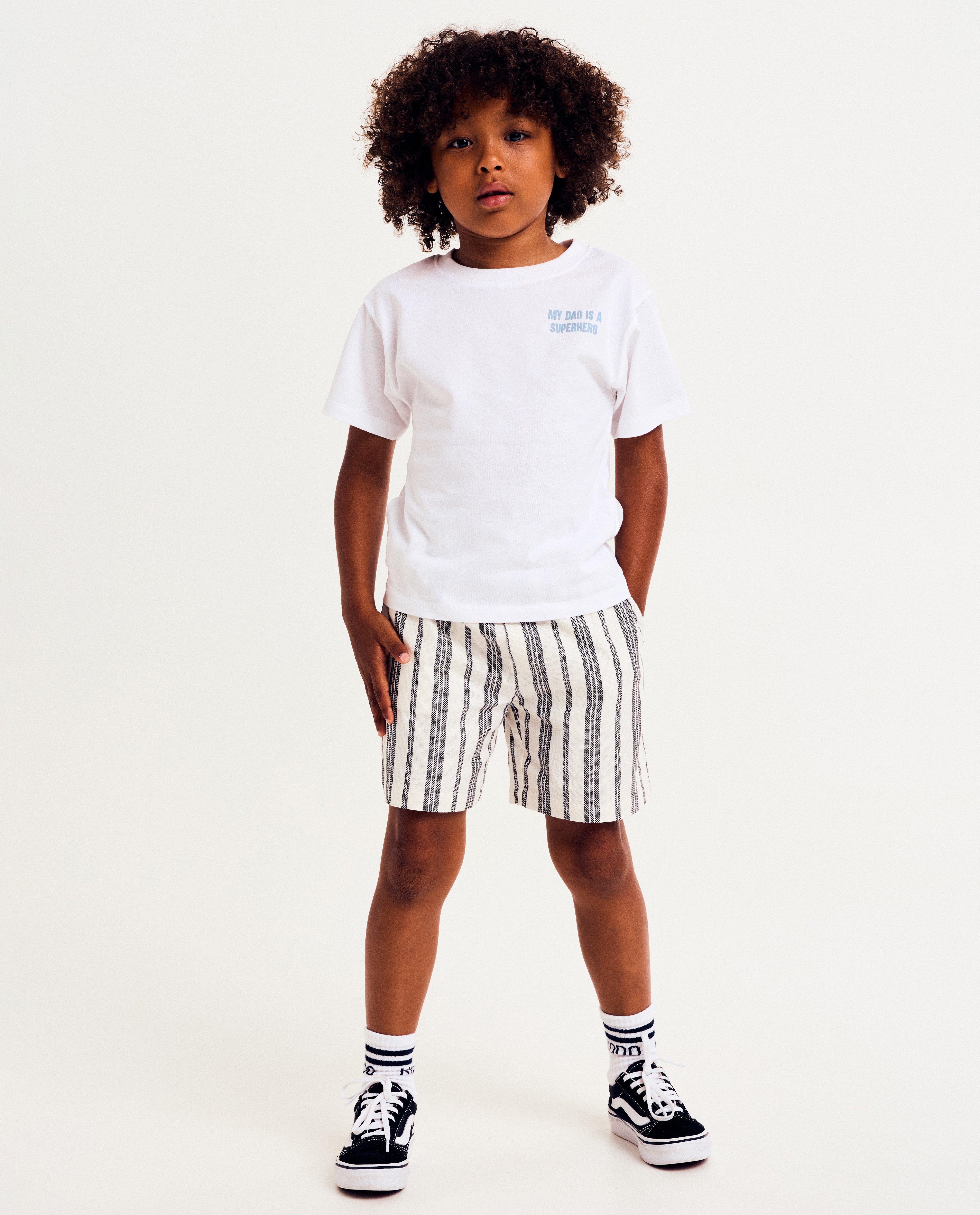 T-shirts - T-shirt en coton biologique avec impression au dos, 98-128