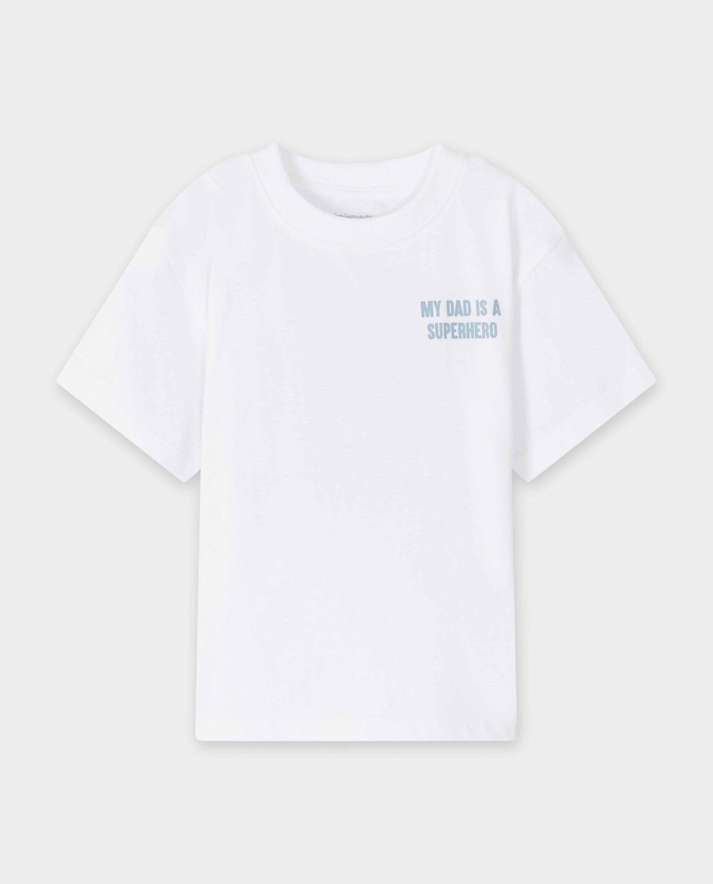 T-shirts - Biokatoenen T-shirt met backprint, 98-128