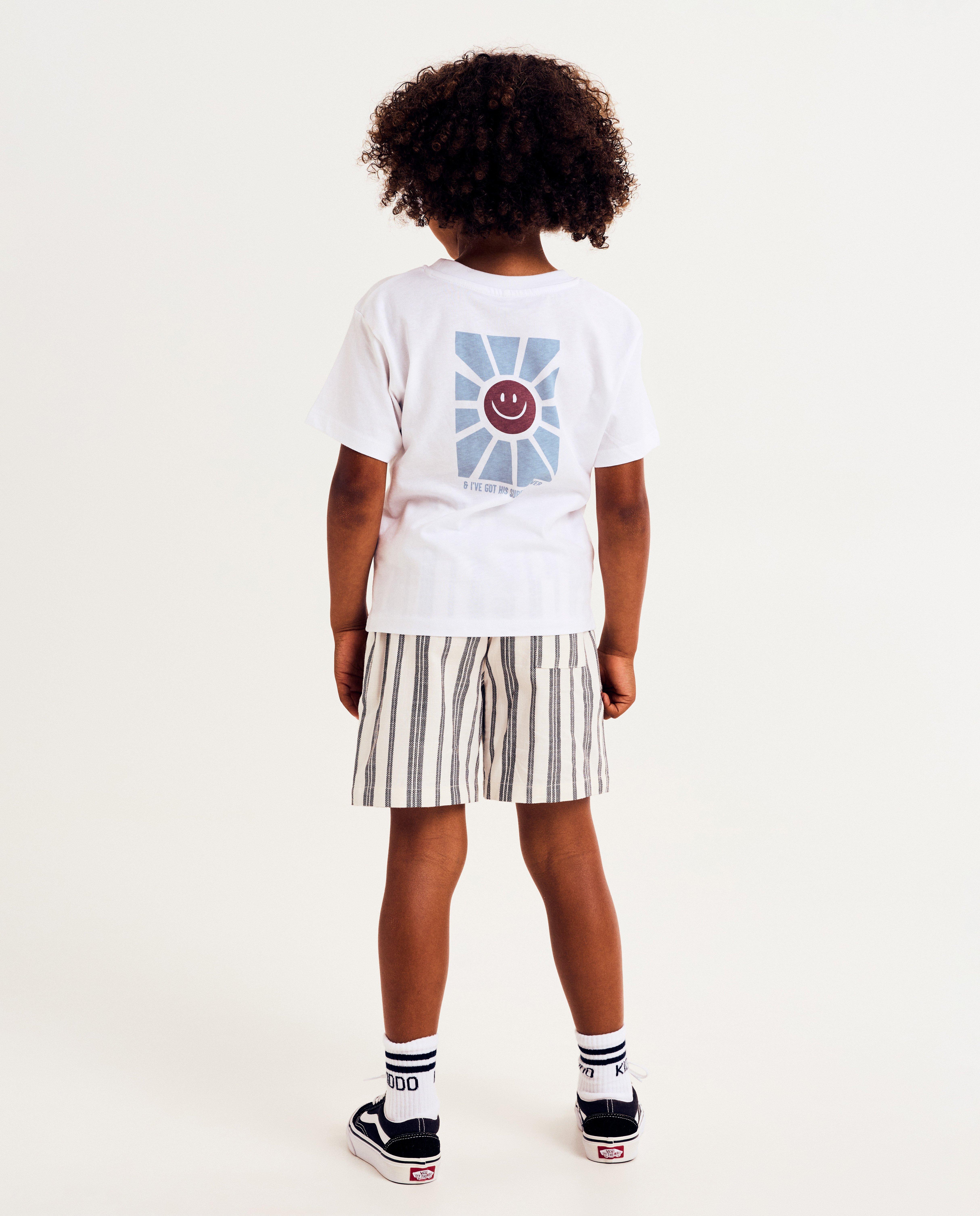 T-shirts - T-shirt en coton biologique avec impression au dos, 98-128