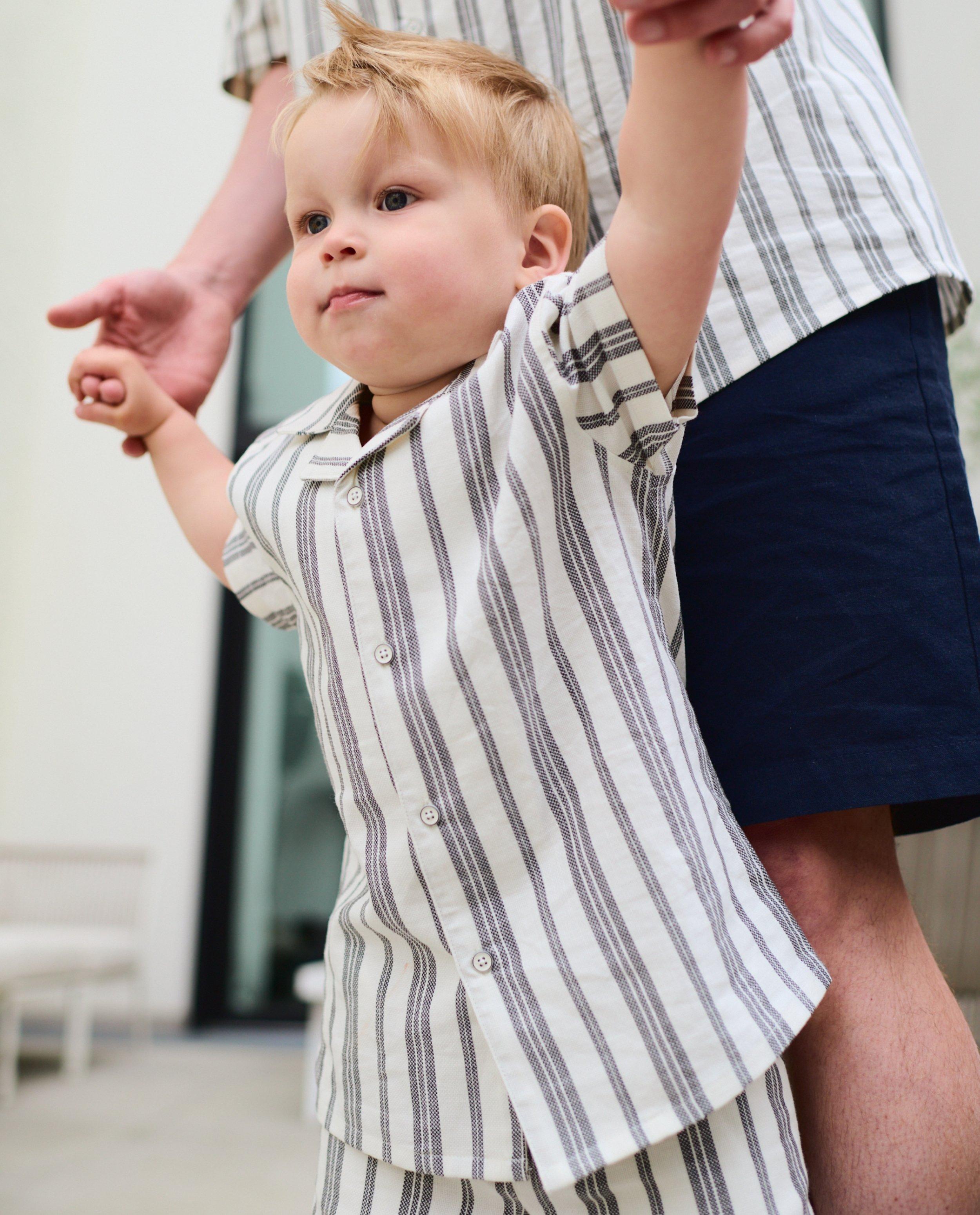 Chemise rayée, 98-134 - null - Familystories