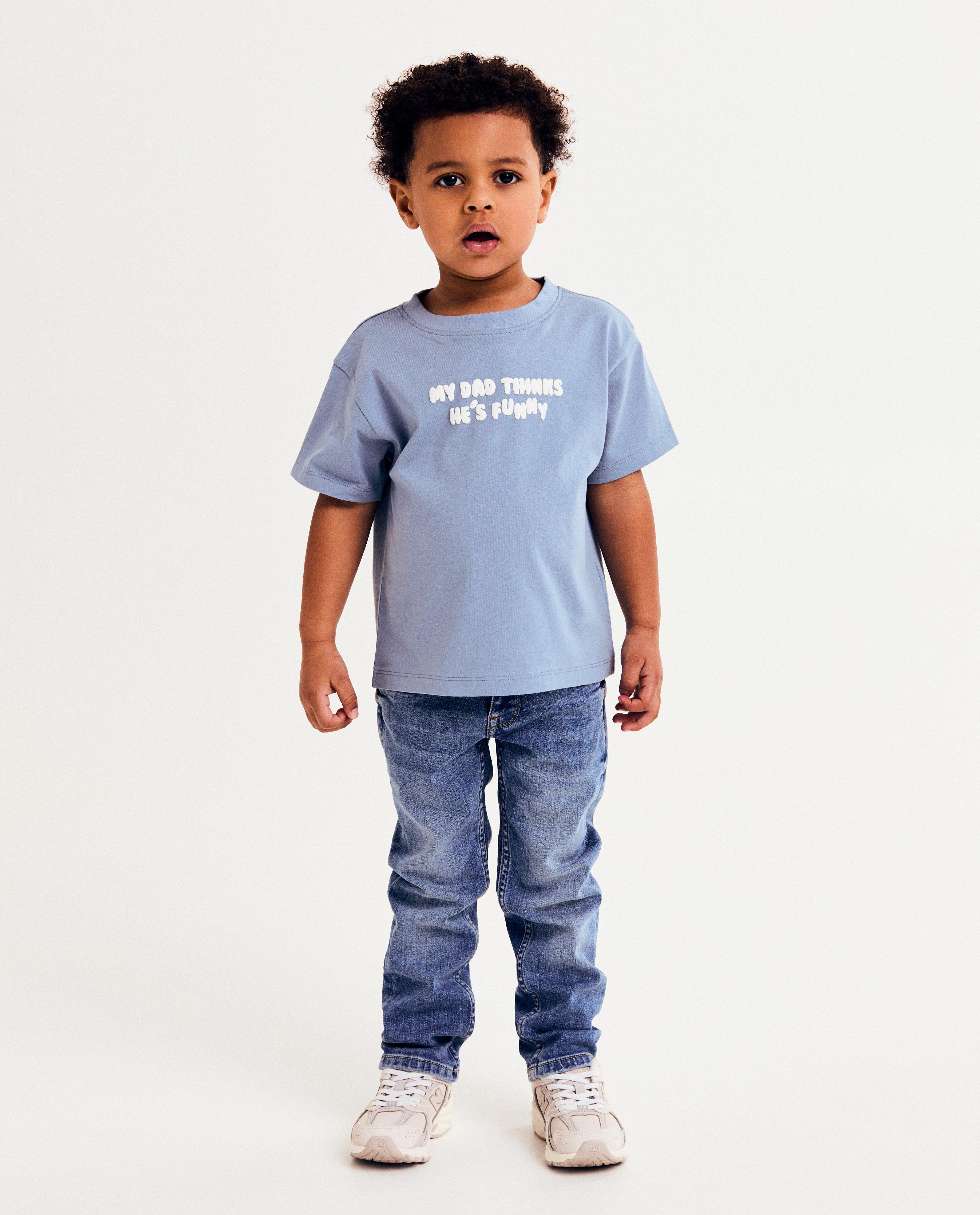 T-shirts - T-shirt en coton biologique My dad thinks he's funny, 98-134