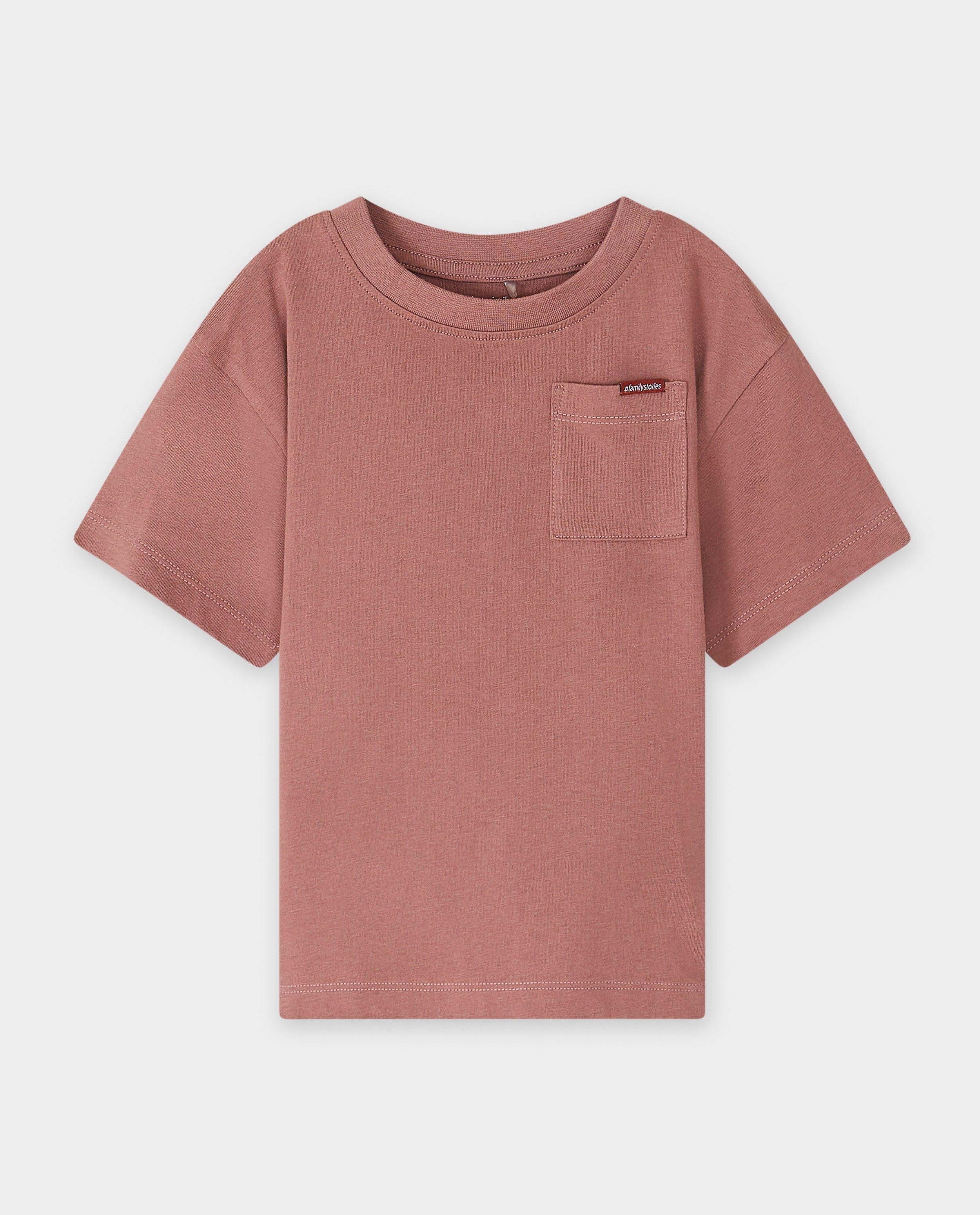 T-shirts - Biokatoenen T-shirt met backprint, 98-128