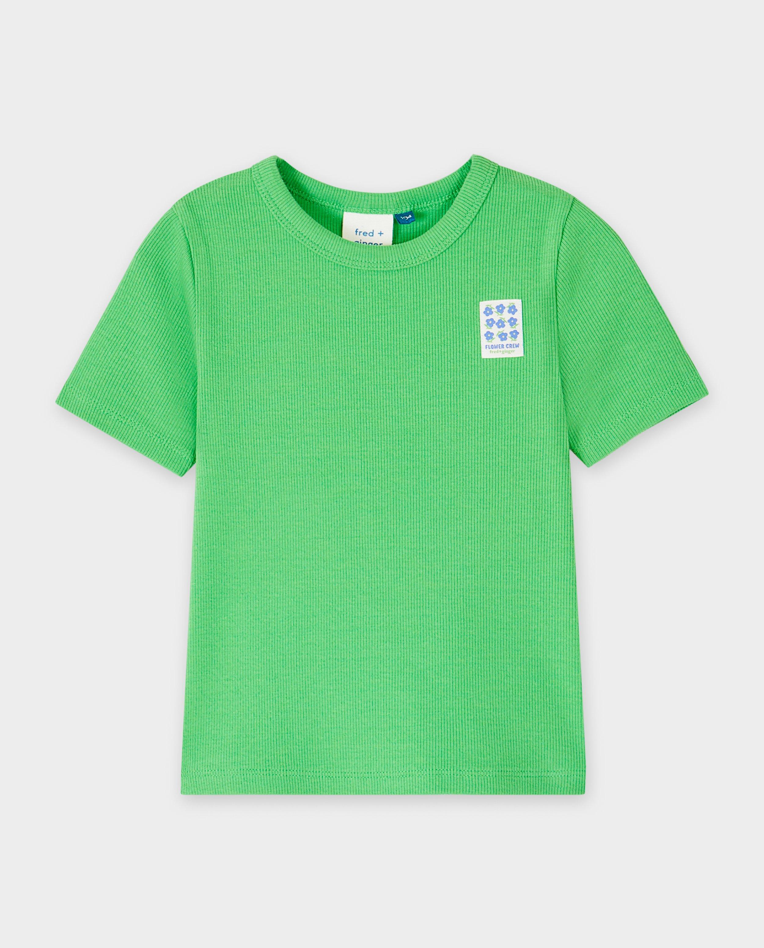 T-shirts - T-shirt met fijn ribpatroon, 92-134