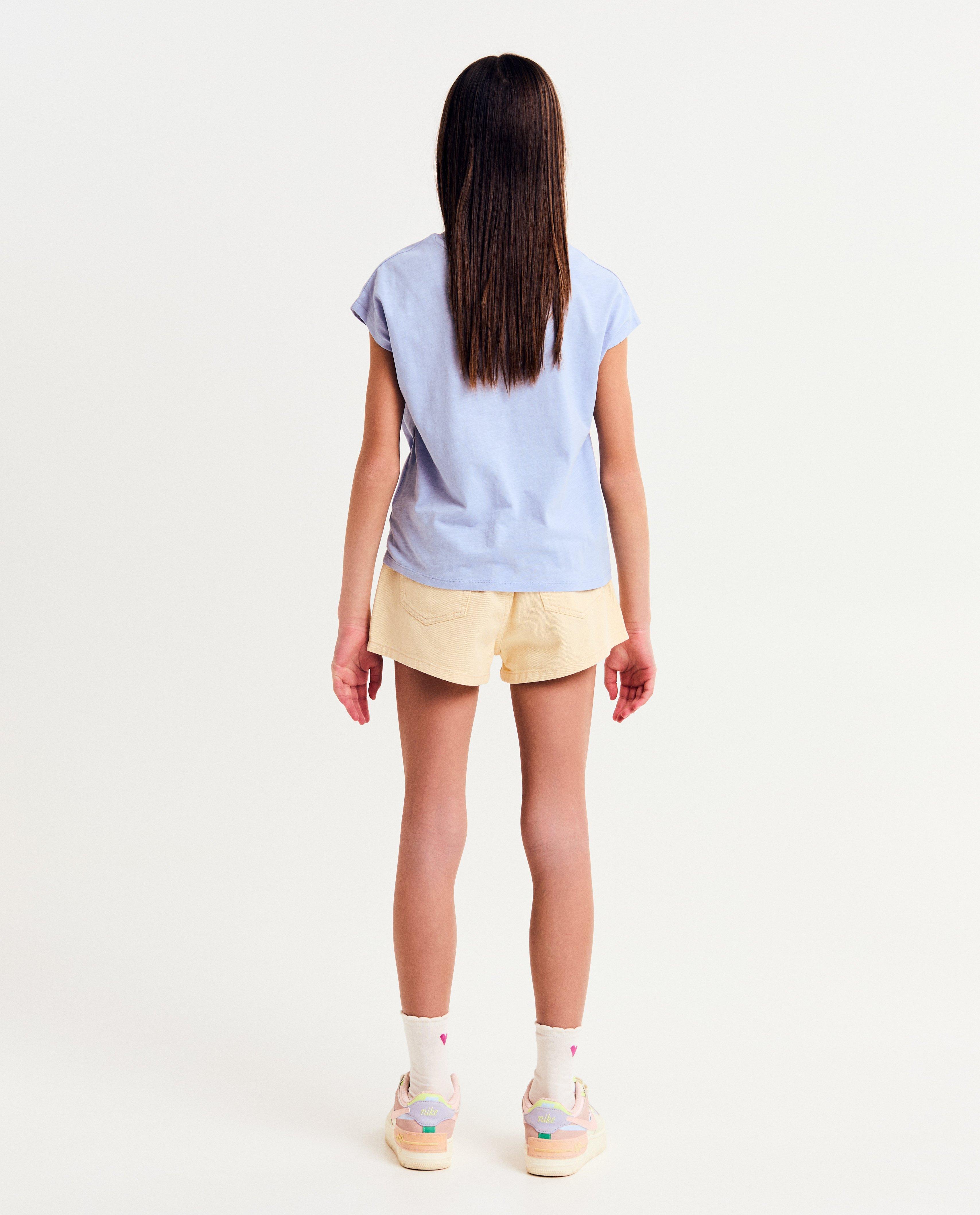 T-shirts - T-shirt met geborduurde kat