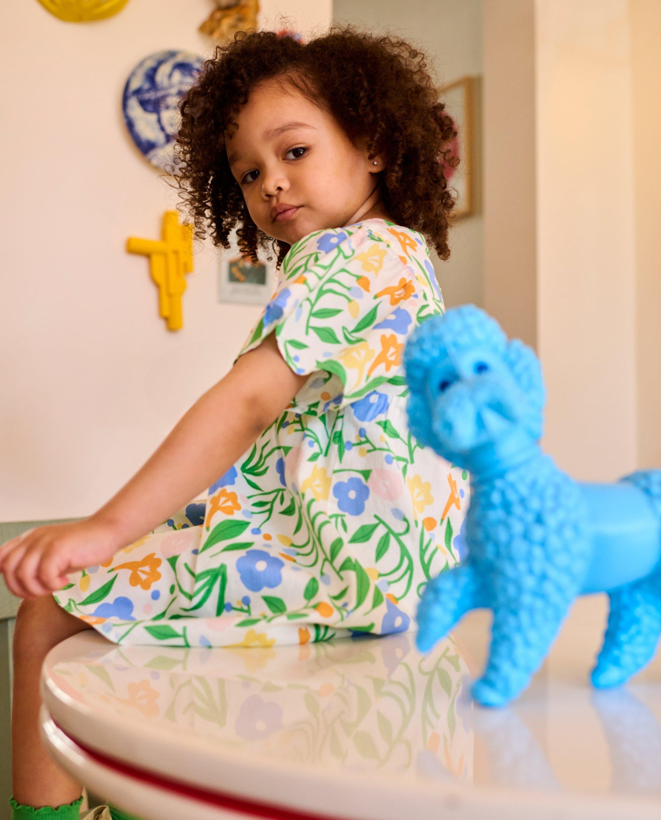 Jurk met bloemenprint, 92-134 - null - Fred + Ginger