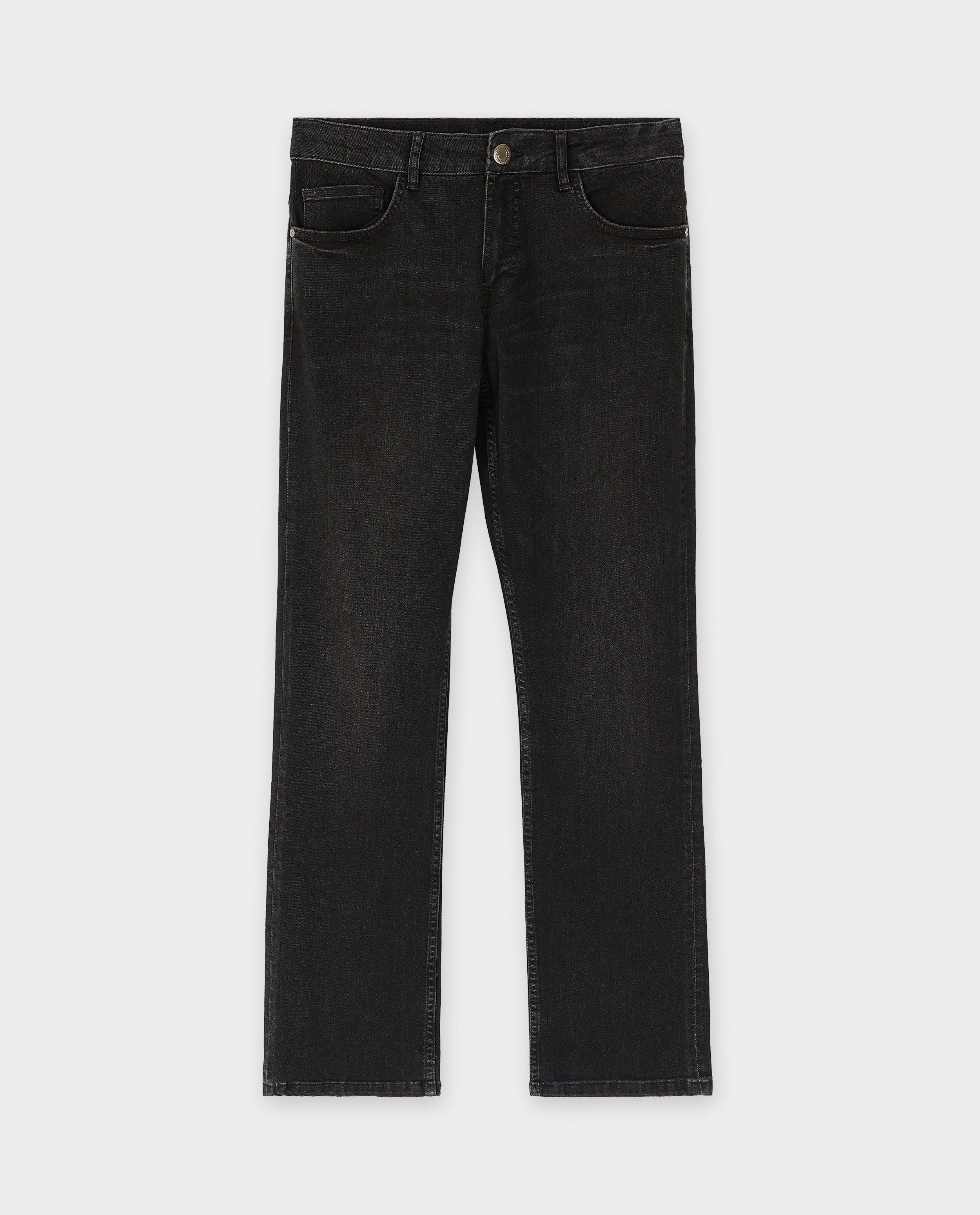 Jeans - Zwarte jeans, straight fit