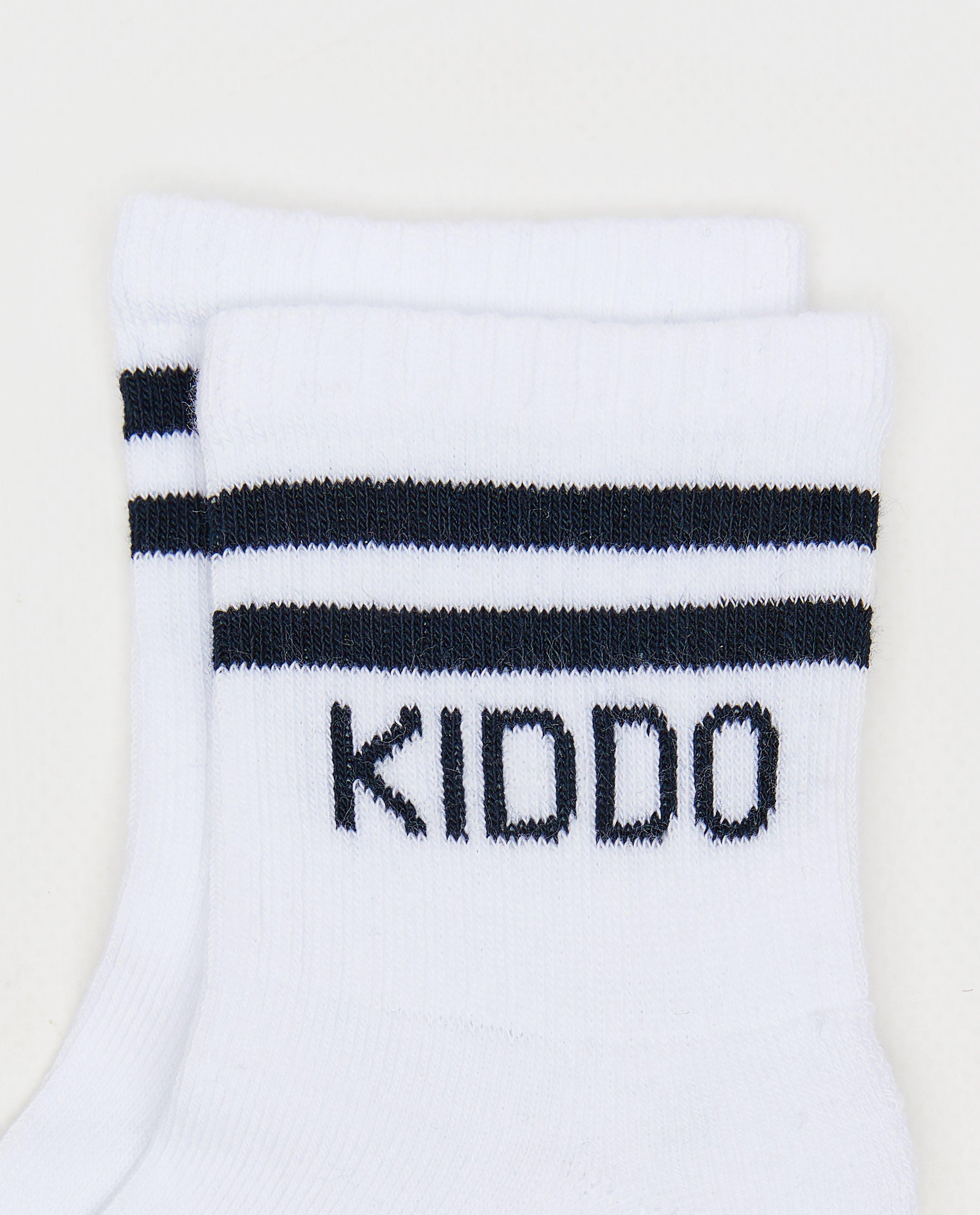 Kousen - Kousen met opschrift Kiddo, 26-34
