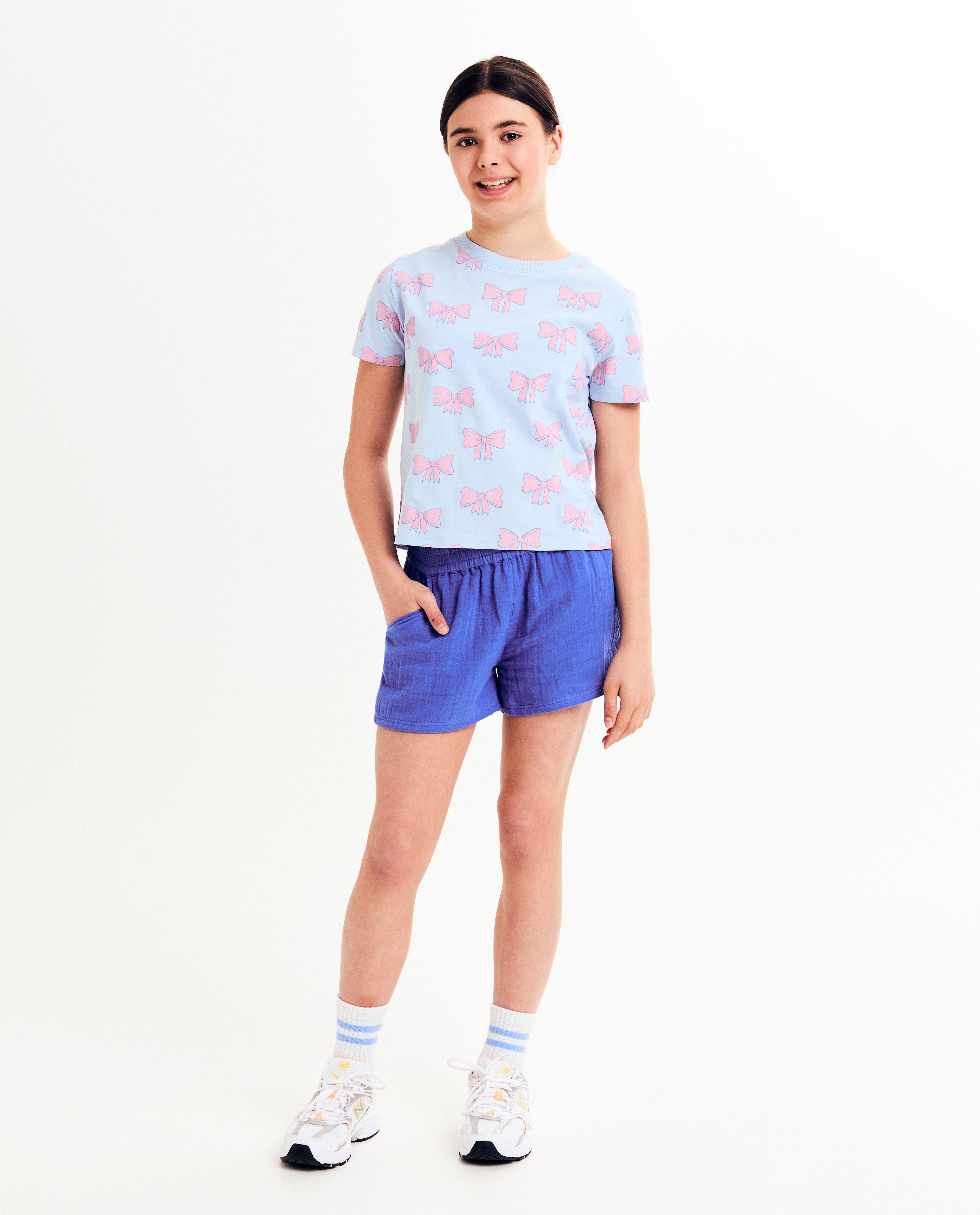 T-shirts - T-shirt met hartjesprint