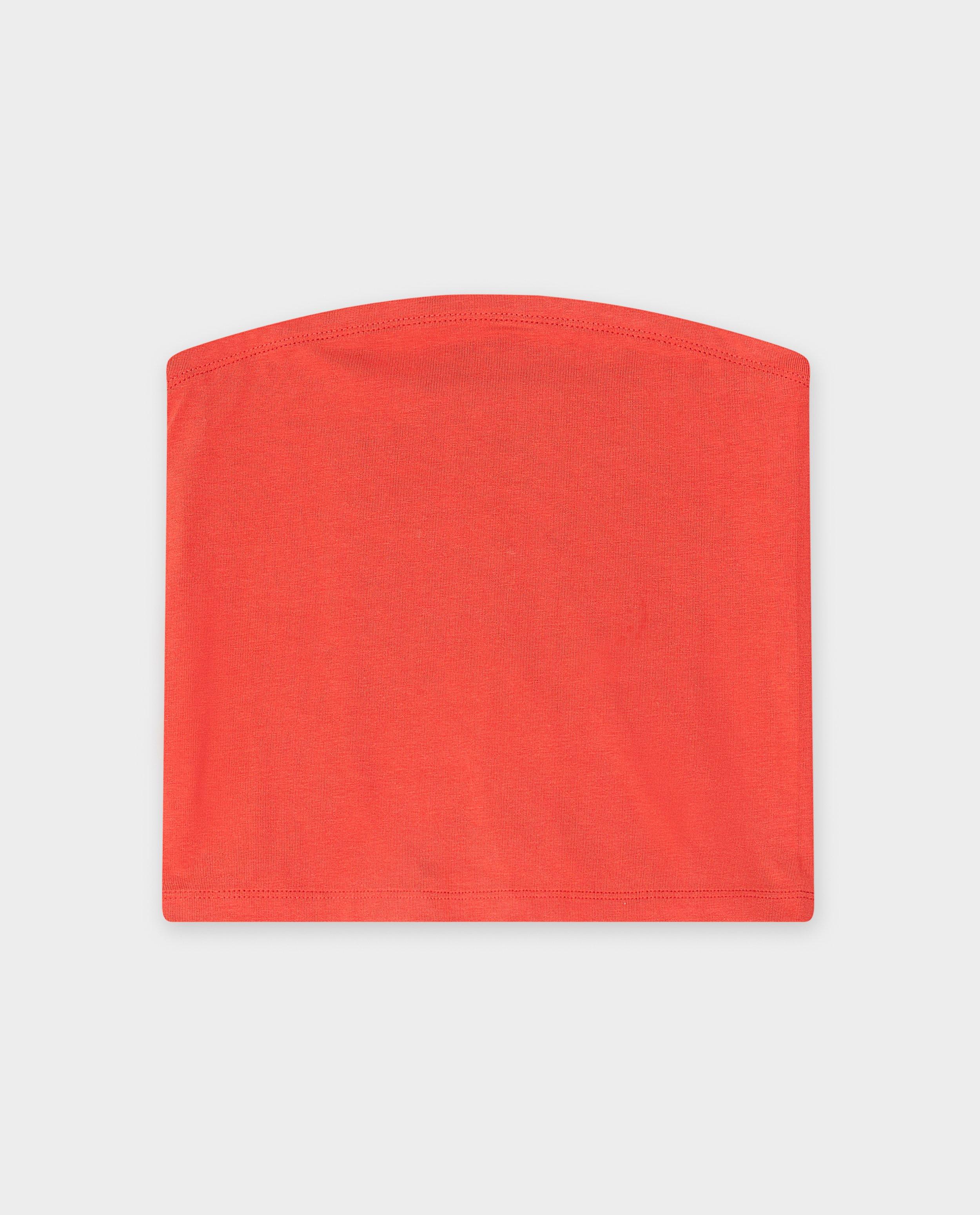 T-shirts - Rode bandeautop