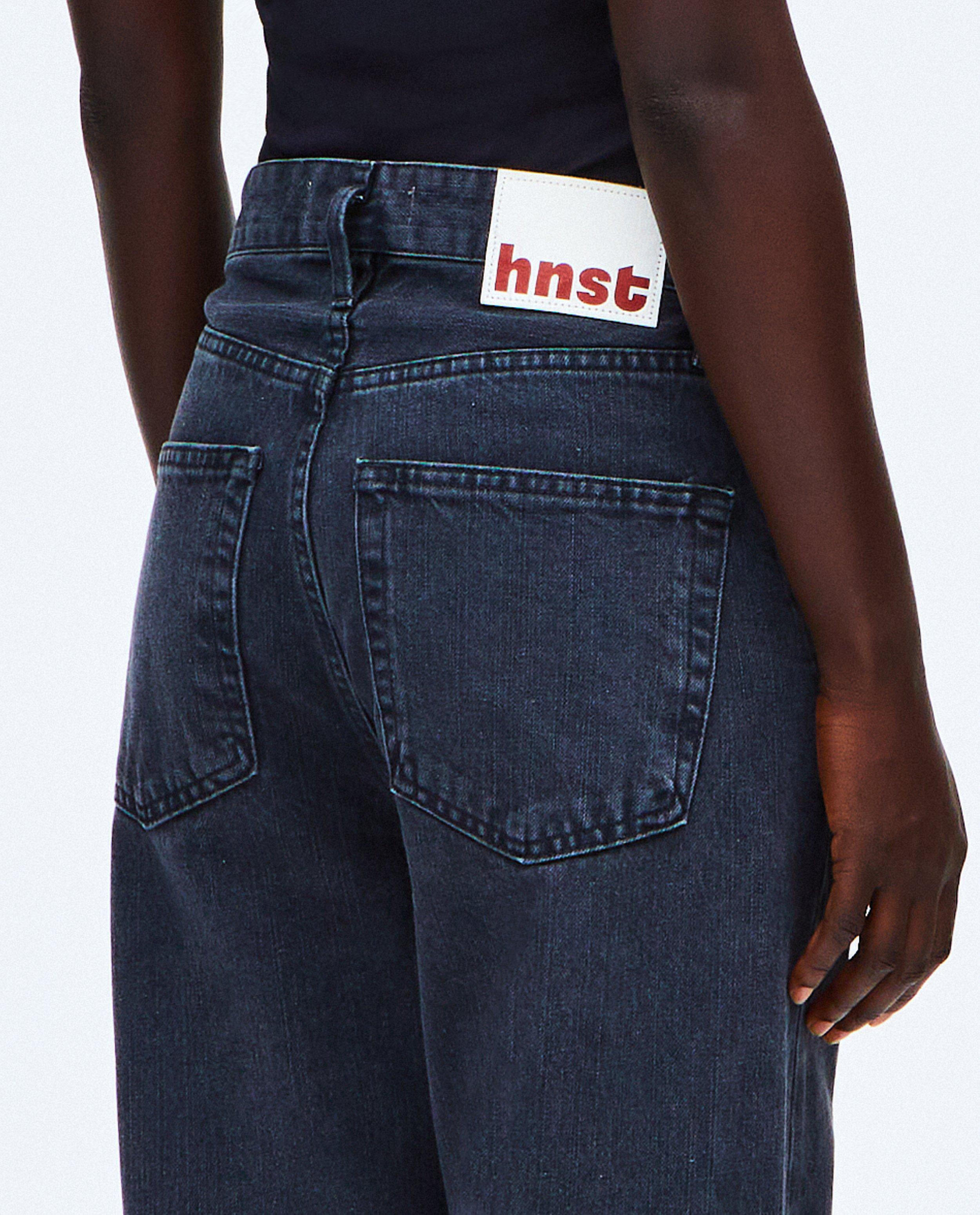 Jeans - Zwarte jeans met riem