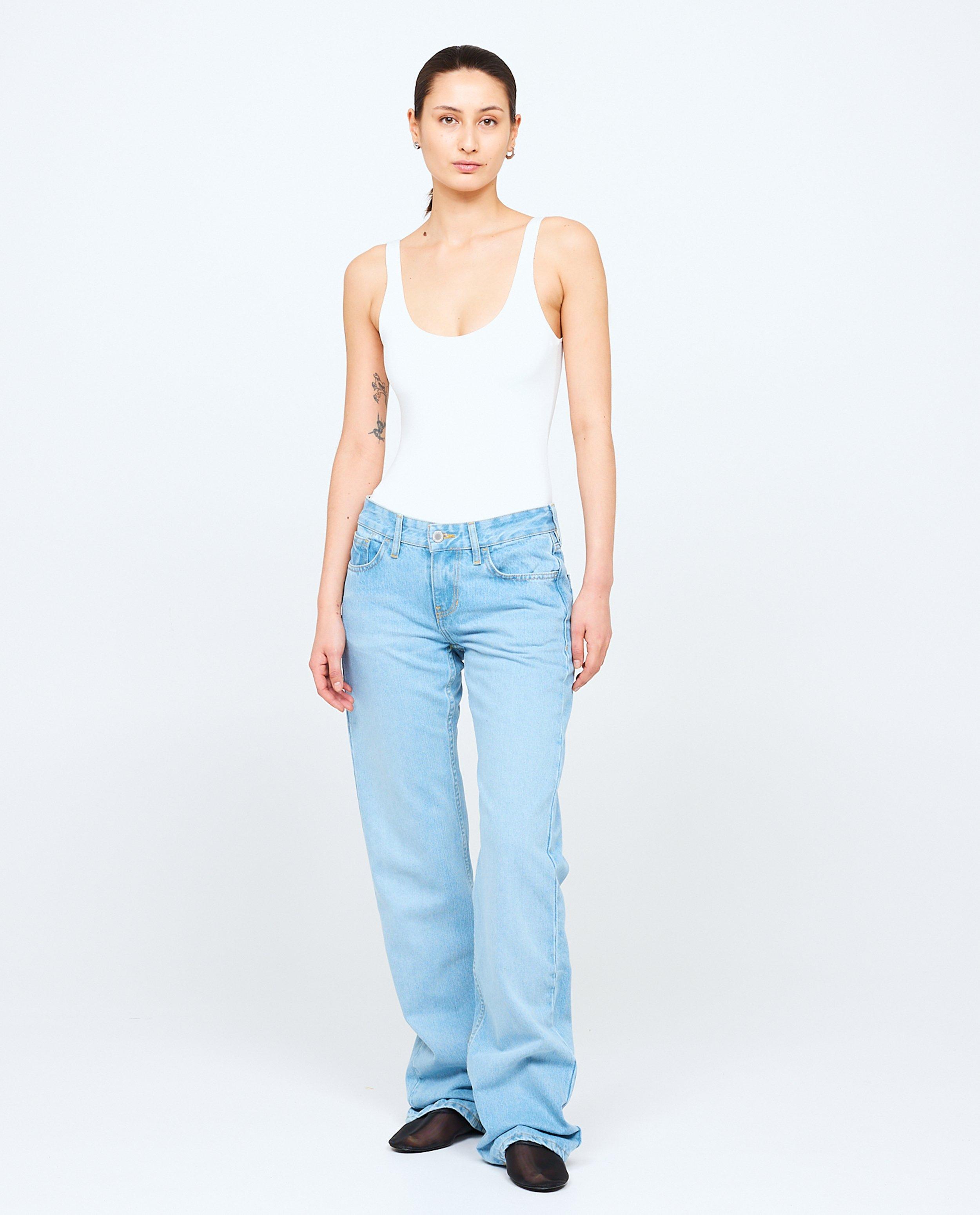 Lichtblauwe jeans - null - HNST