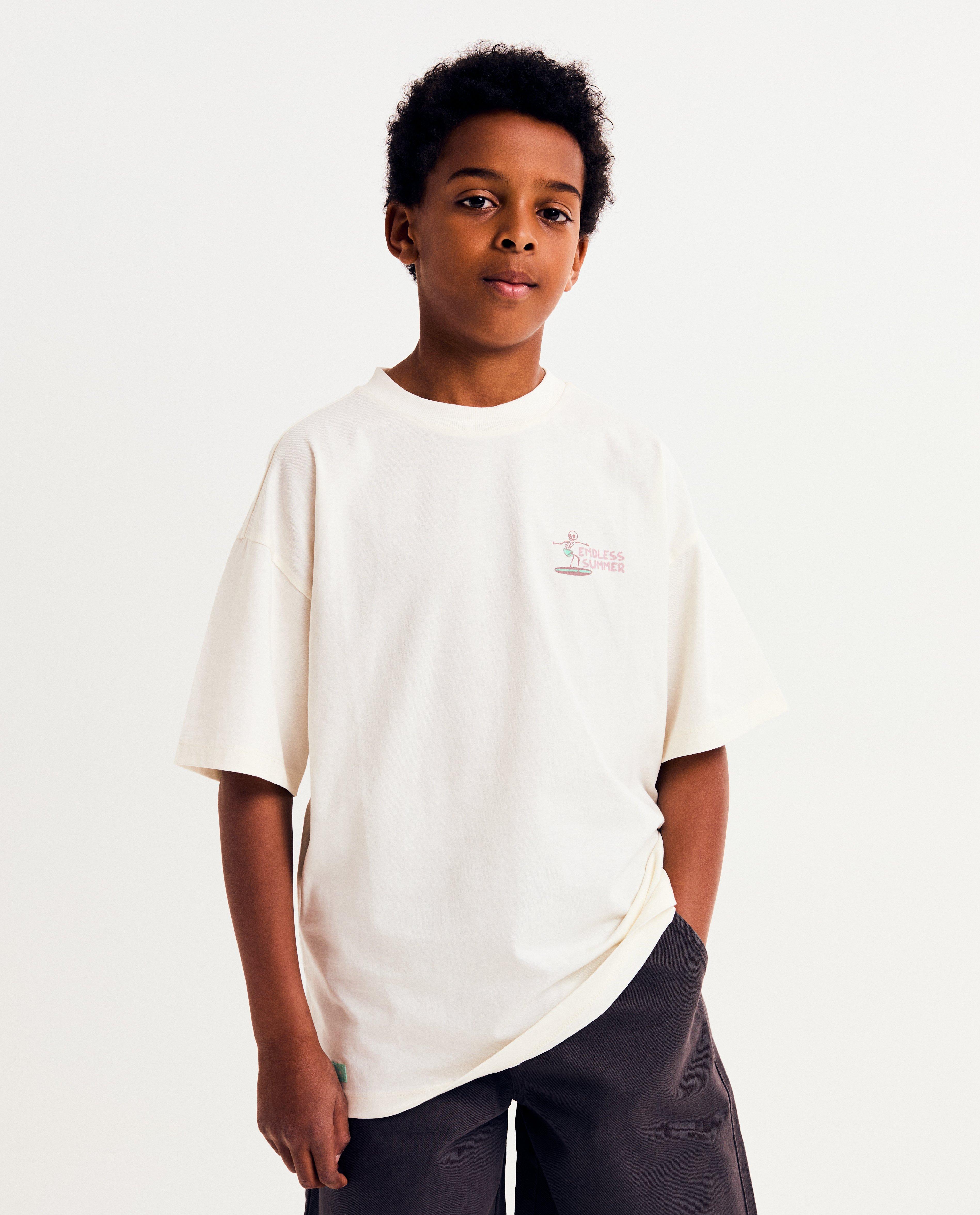 T-shirt met backprint - null - Fish & Chips