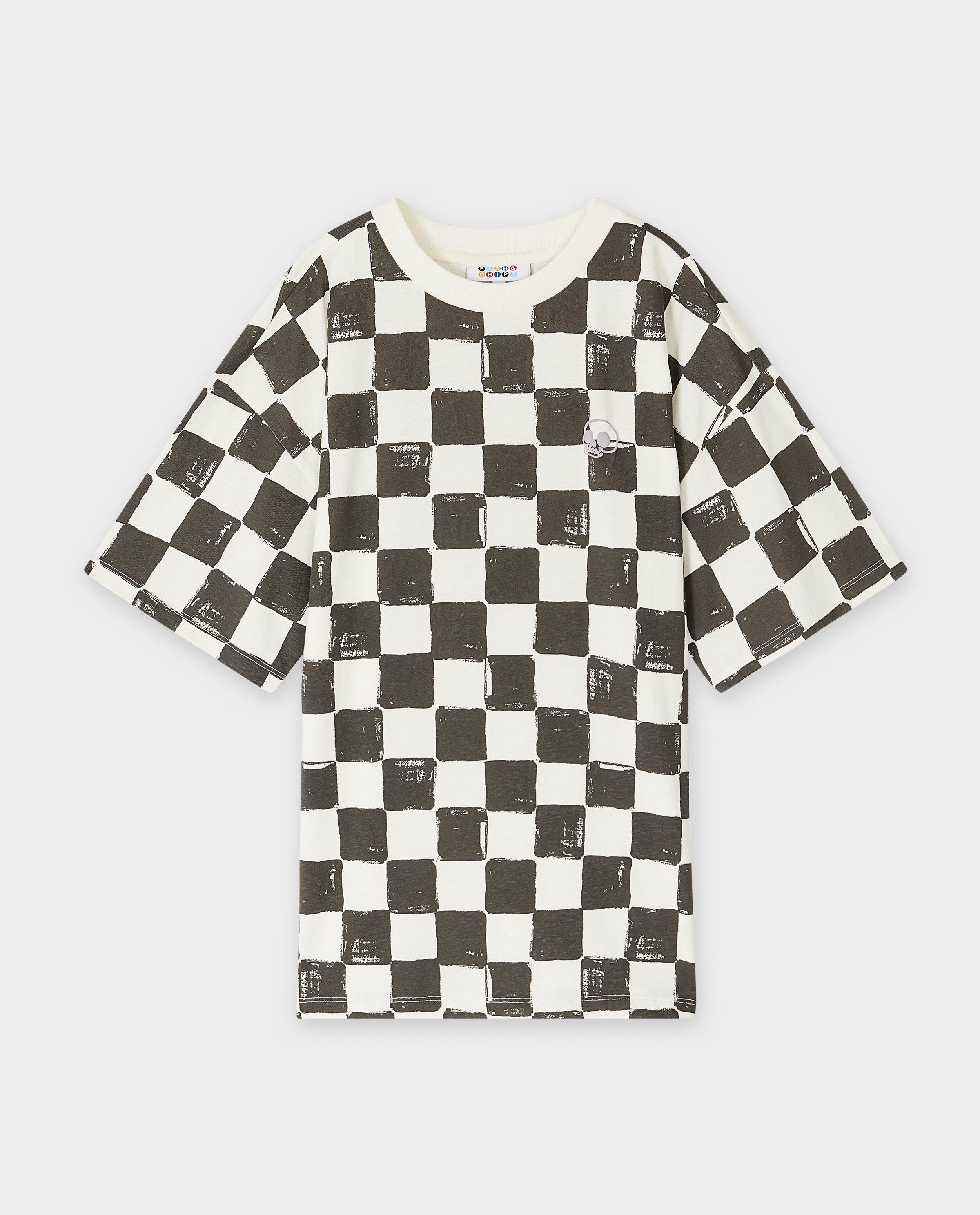 T-shirts - T-shirt met ruiten