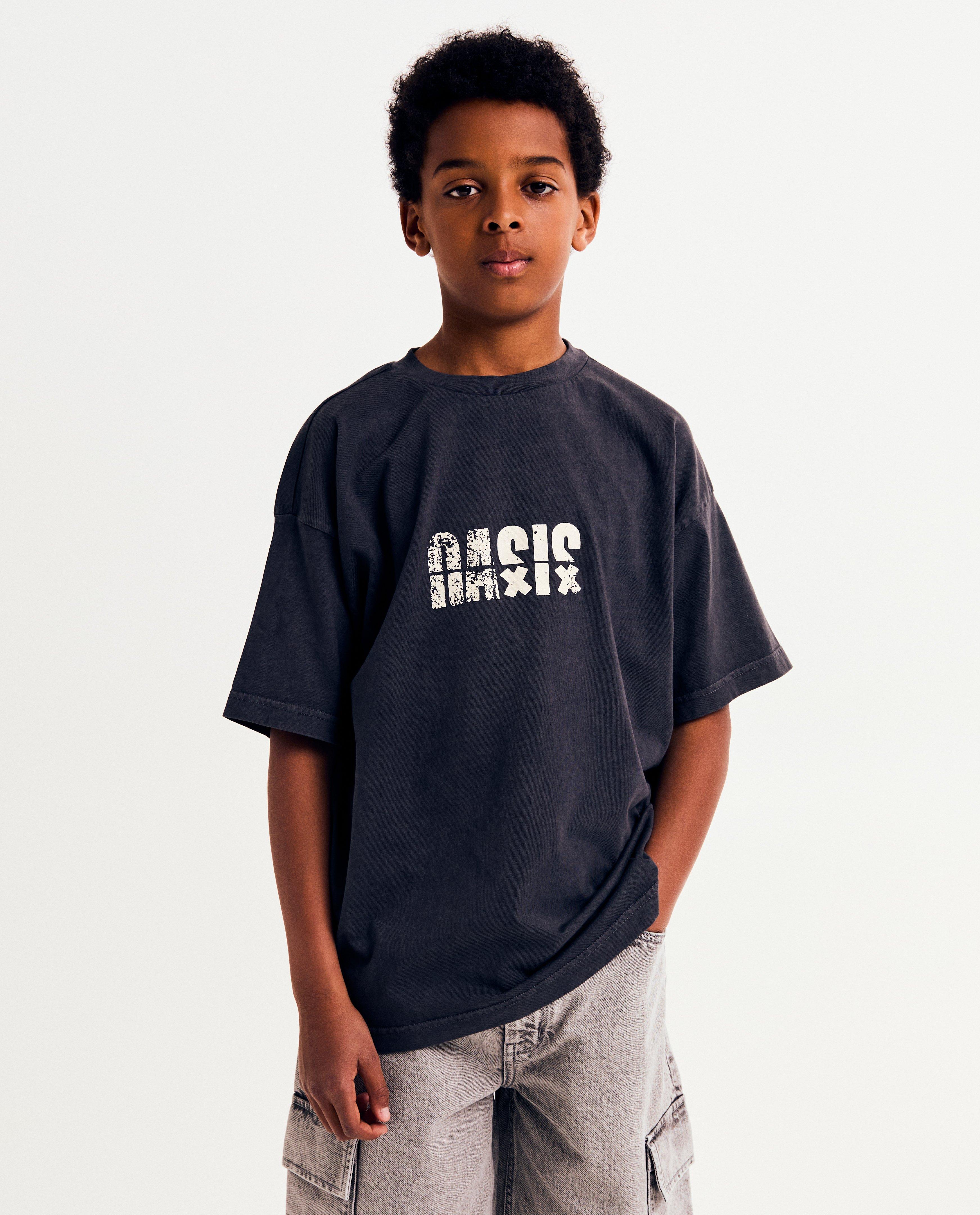 T-shirt avec un imprim&eacute; au dos Oasis - D&eacute;tails du produit - noir - image num&eacute;ro 2