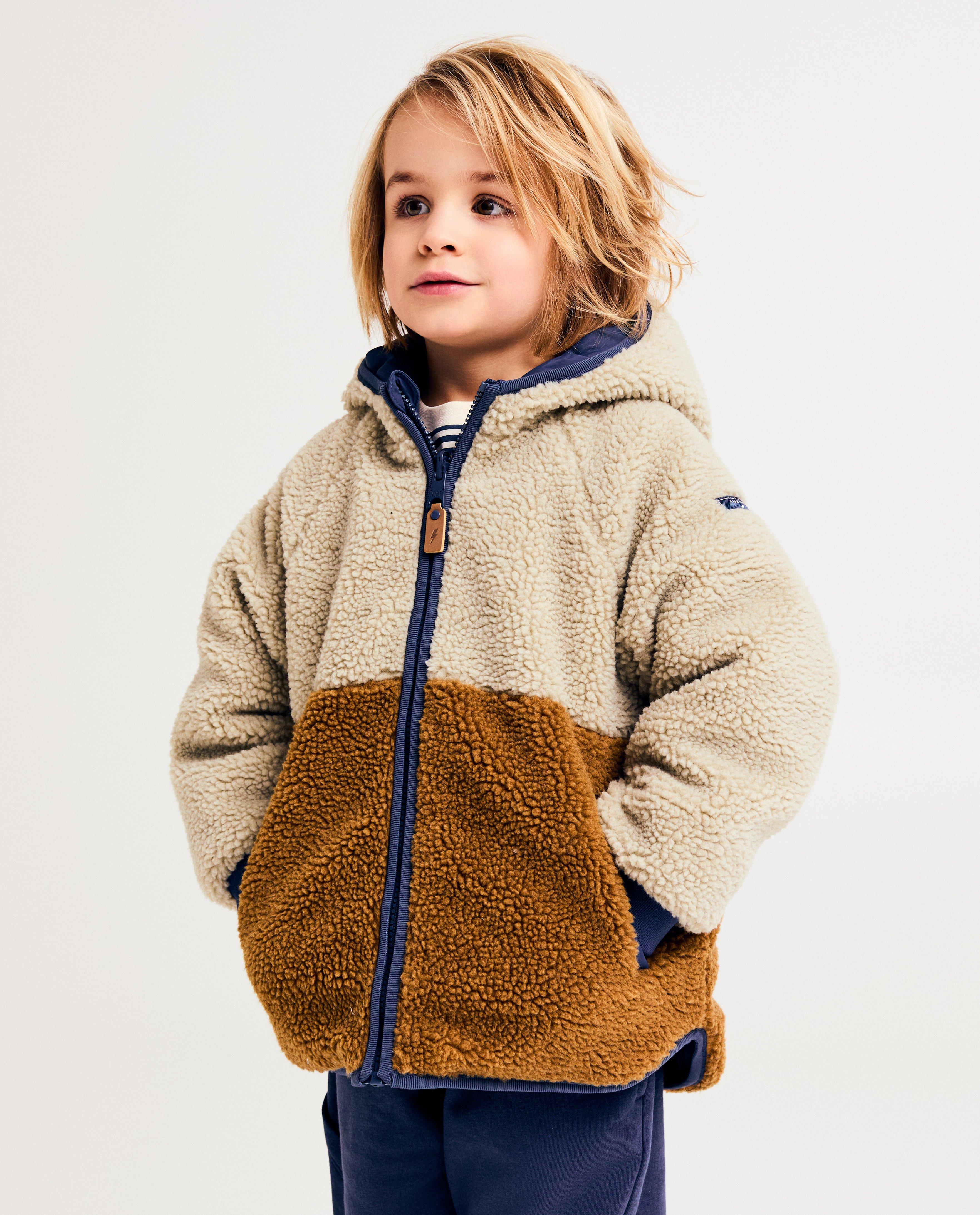 Omkeerbare jas met teddy - null - Kidz Nation