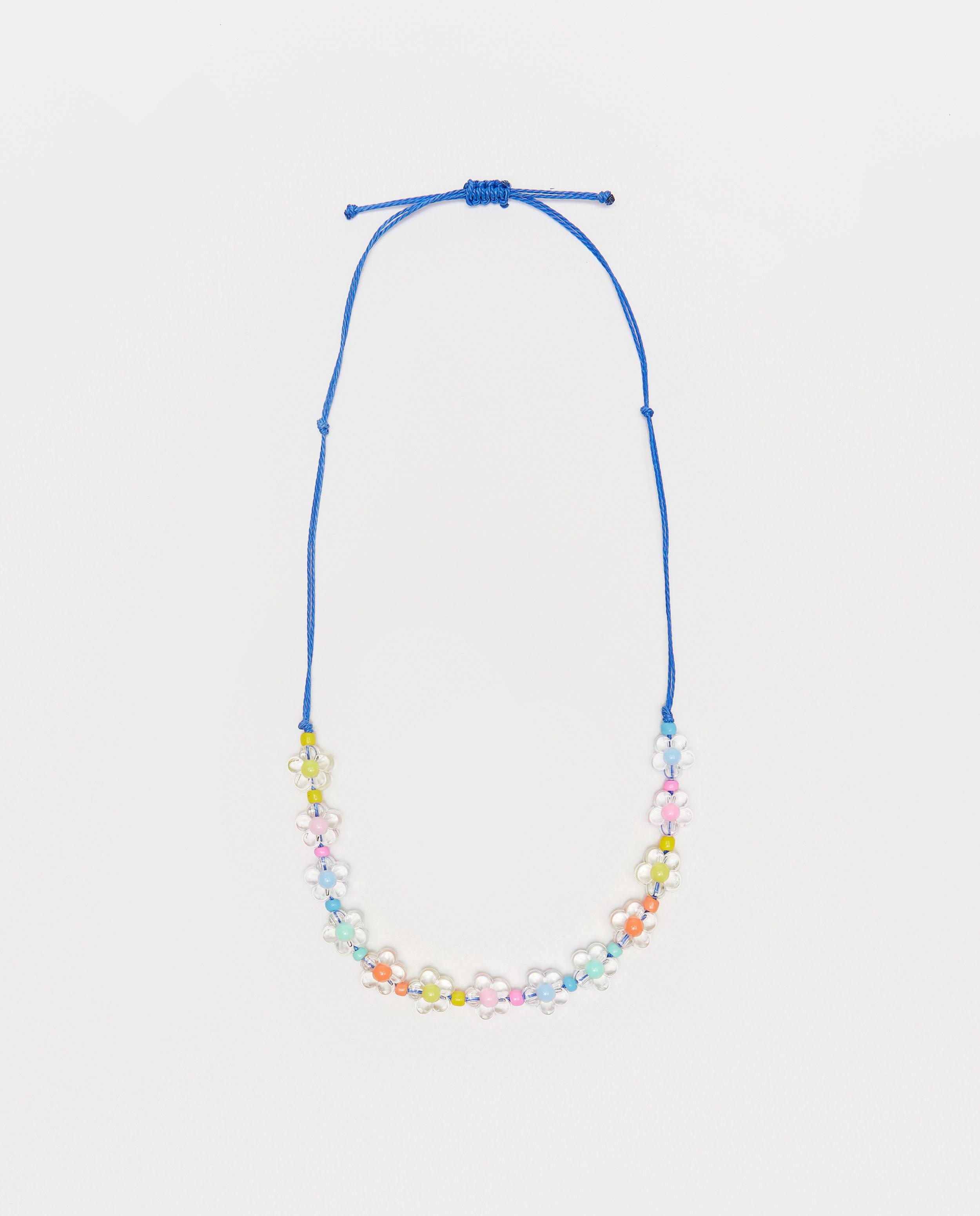 Juwelen - Ketting met bloemenparels